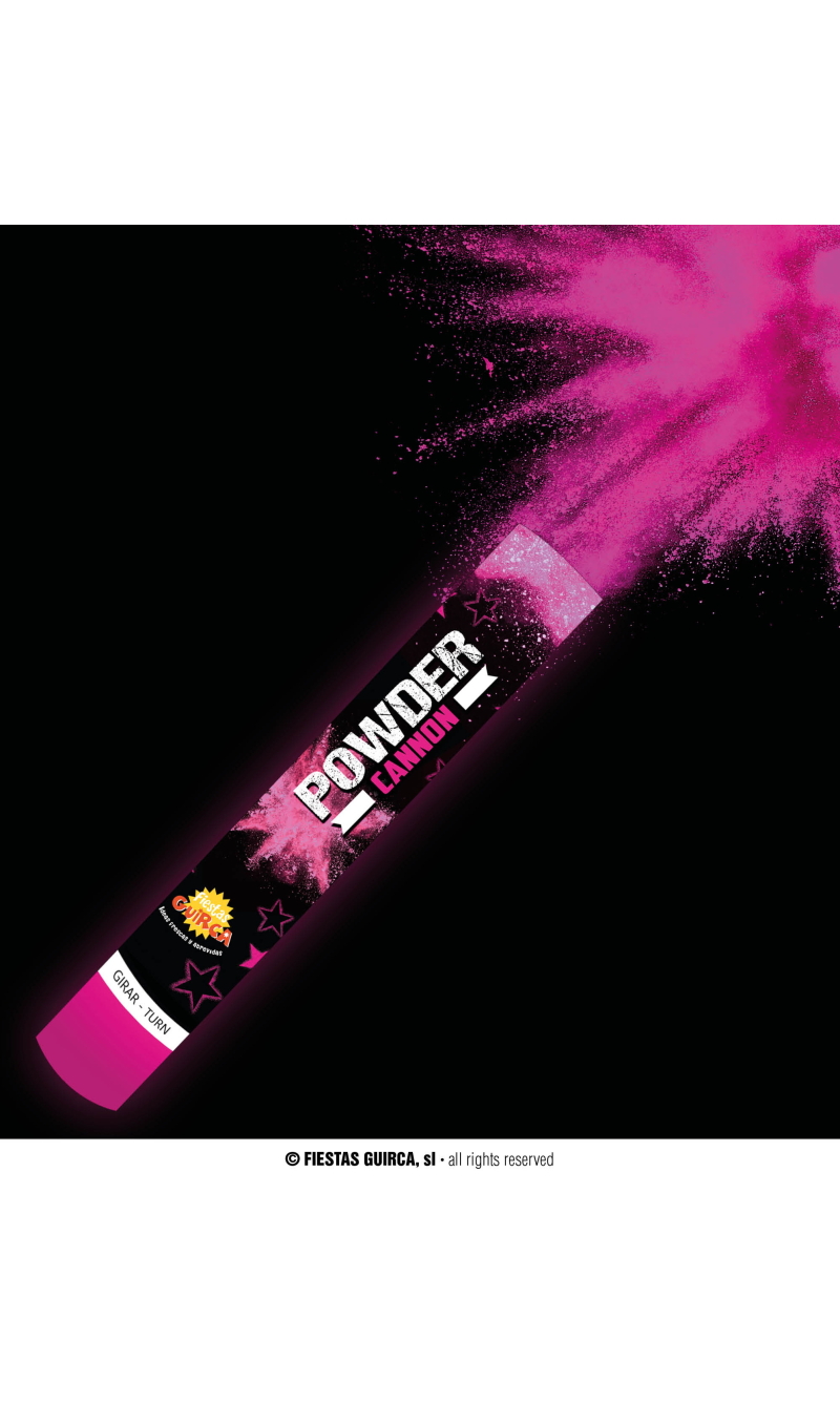 Powder Cannon 30cm - Pink