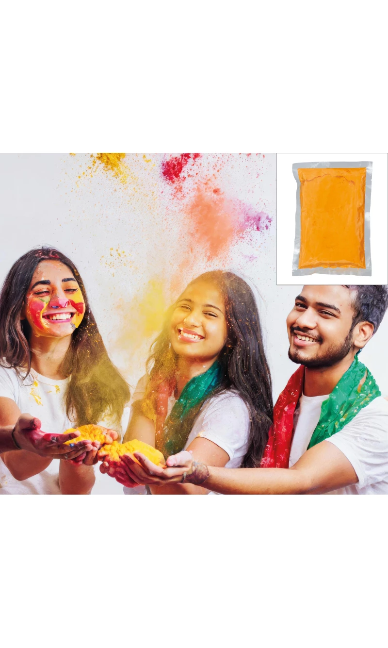 Holi Festival Powder Orange 200gr