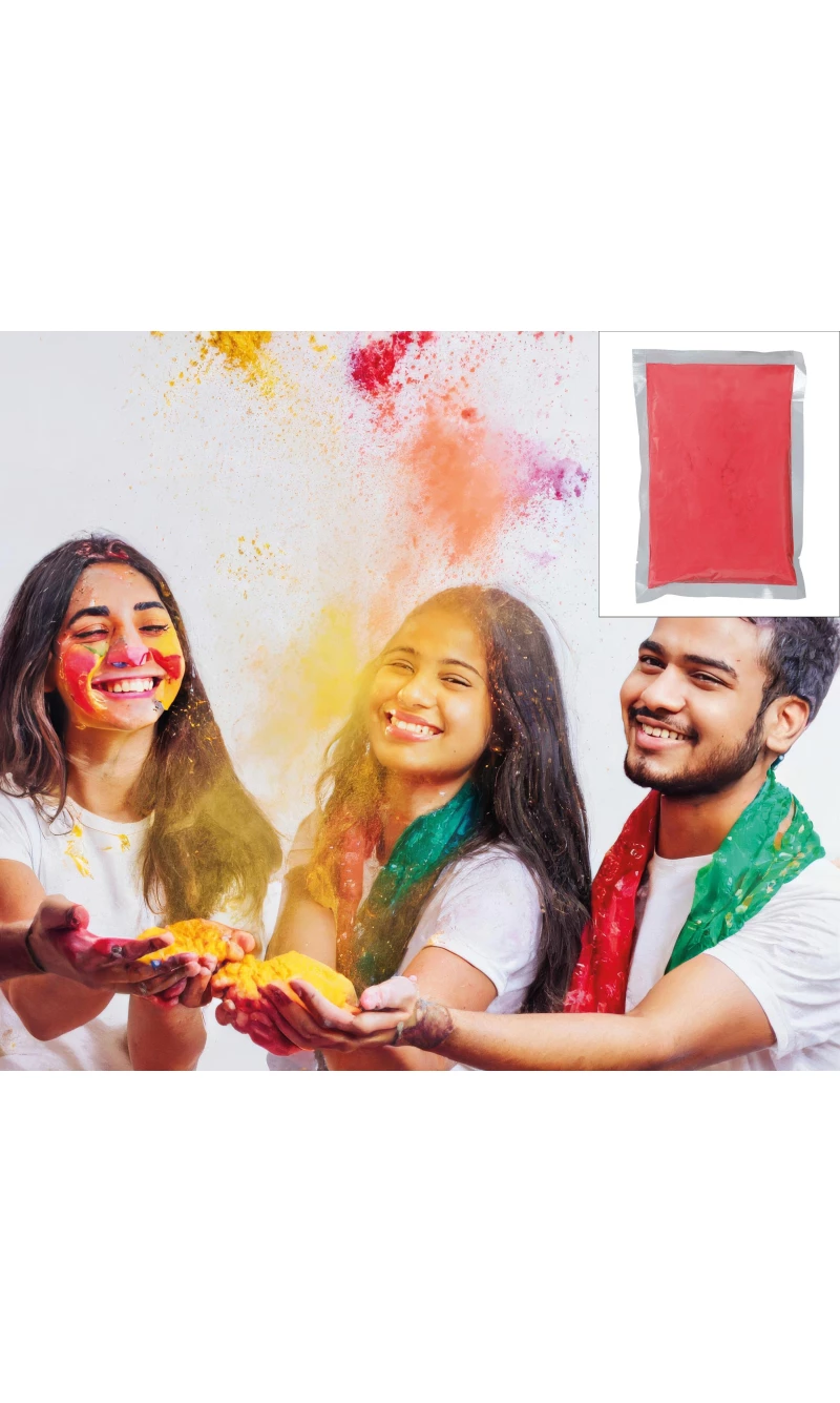 Holi Festival Powder Red 200gr