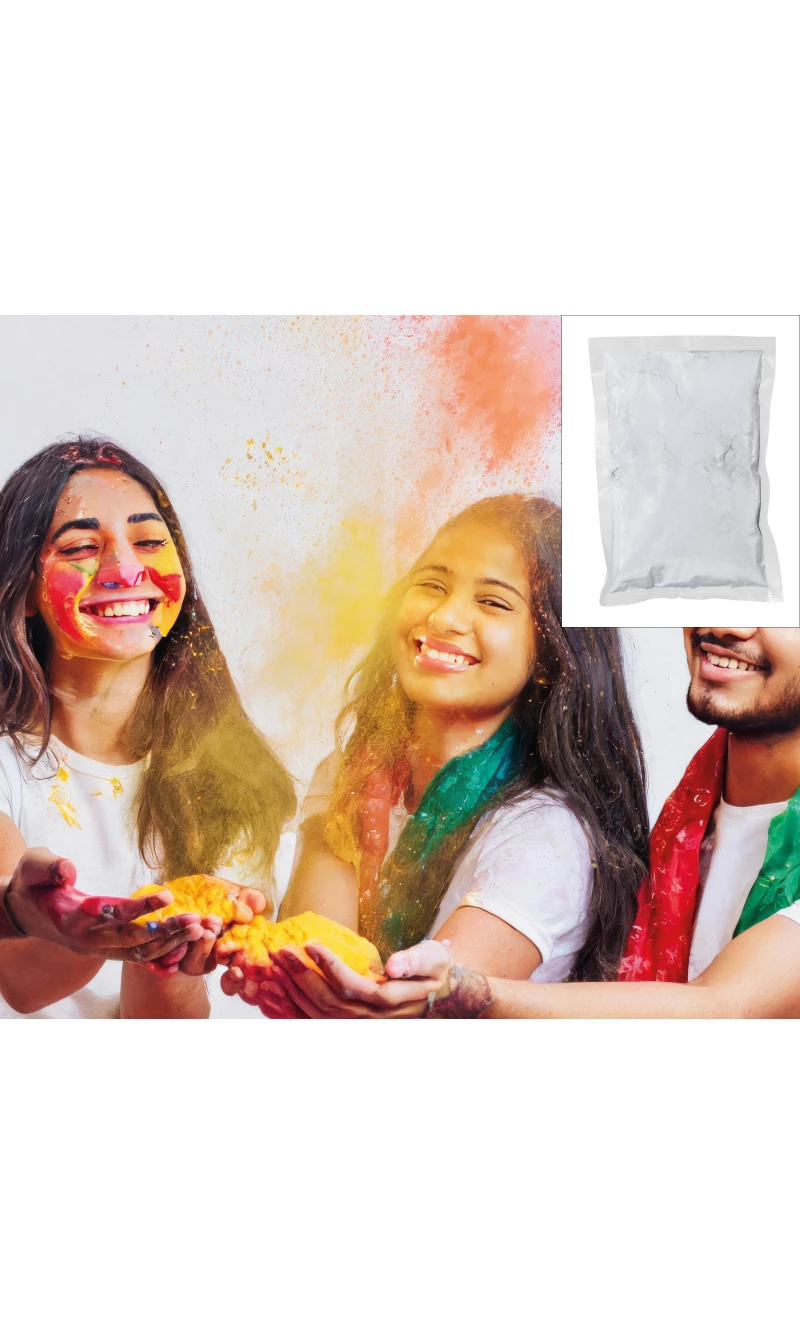Holi Festival Powder White 200gr