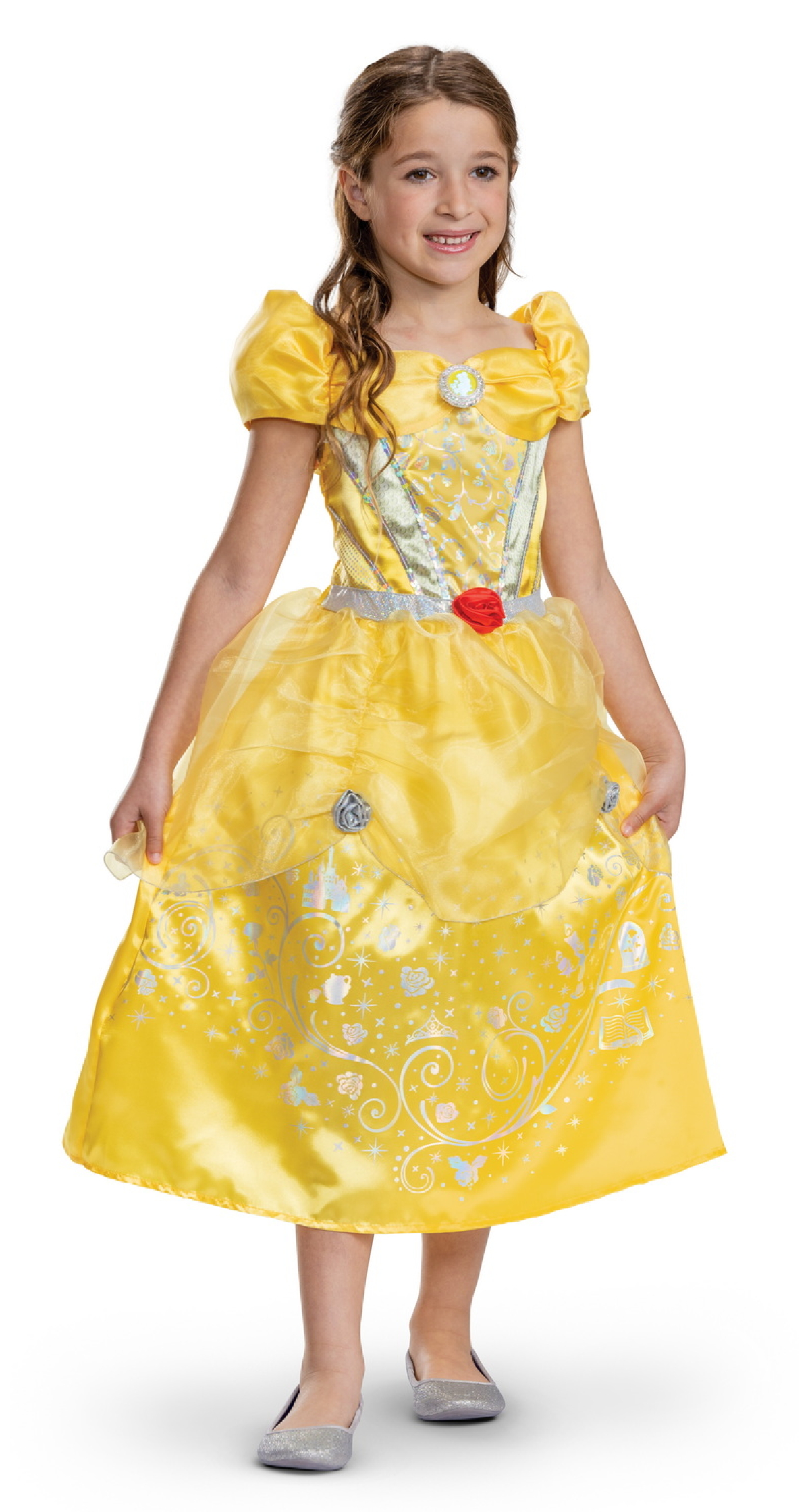 Official Disney License 100th Anniversary Princess Belle (M) - Age 7 to 8 Years - Image 3