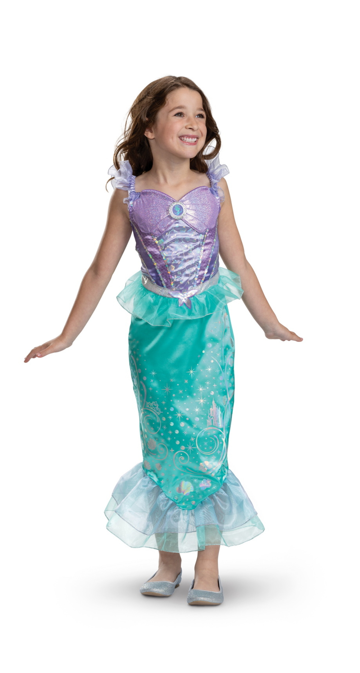 Official Disney License 100th Anniversary Princess Ariel (XS) - Age 3 to 4 Years