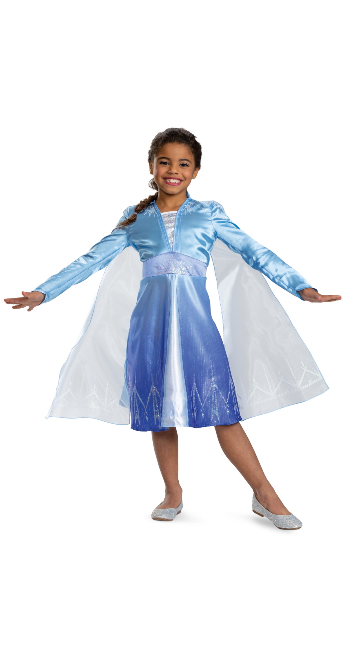 Official Disney License 100th Anniversary Princess Elsa Traveling (M) - Age 7 to 8 Years