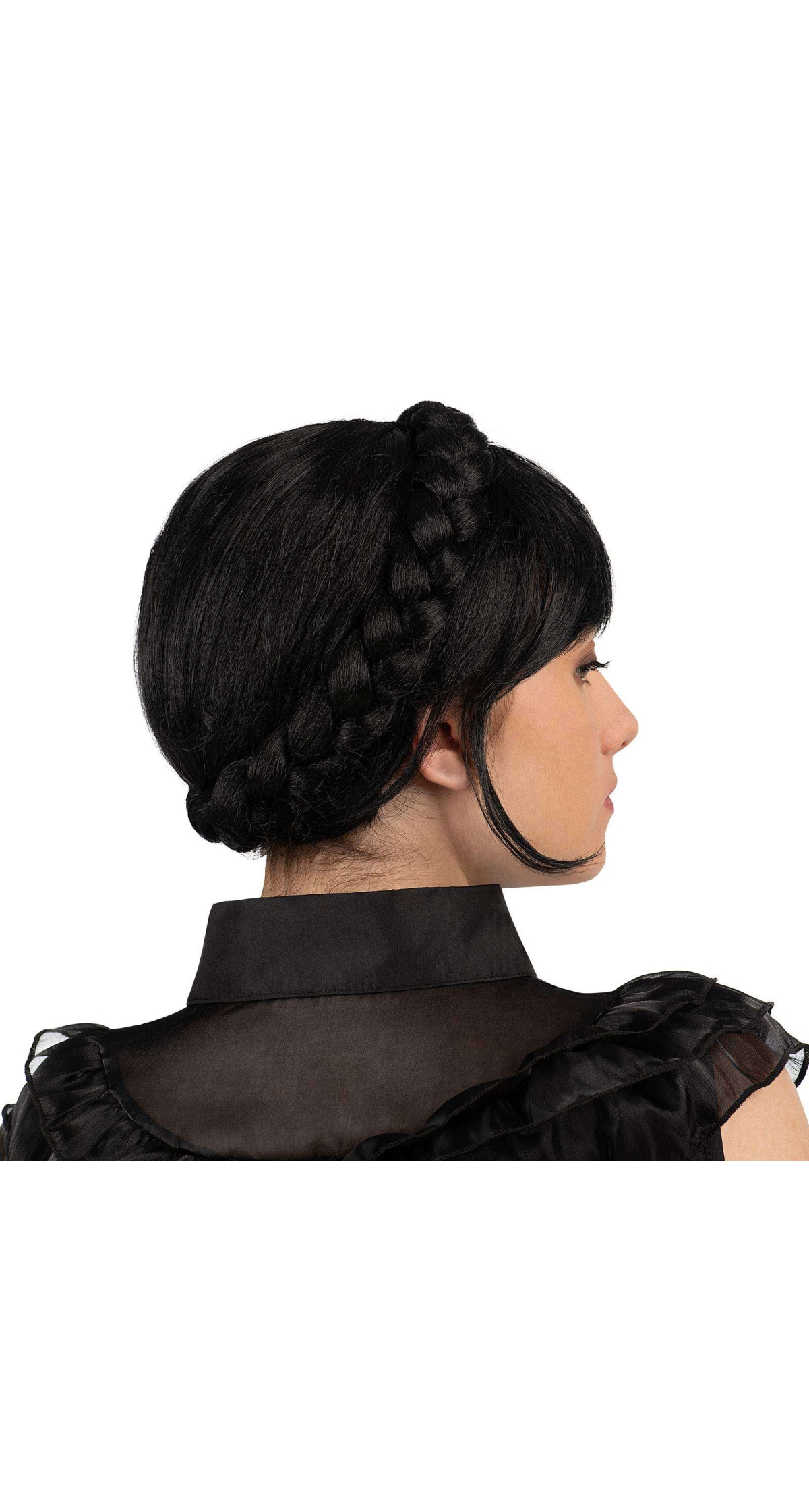 Wednesday Addams Raven Dance Wig - Adult One Size - Image 2