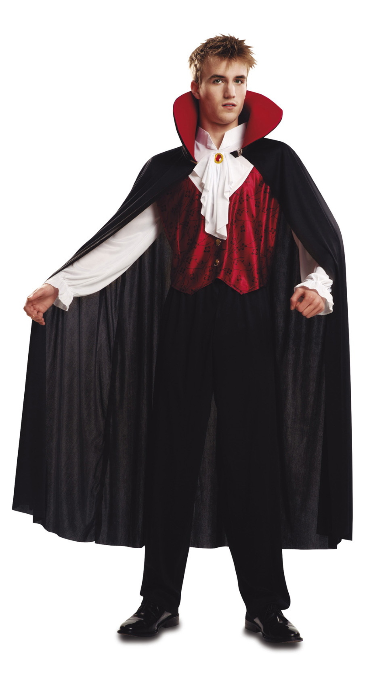 Gothic Vampire Man Costume - Adult Size XXL