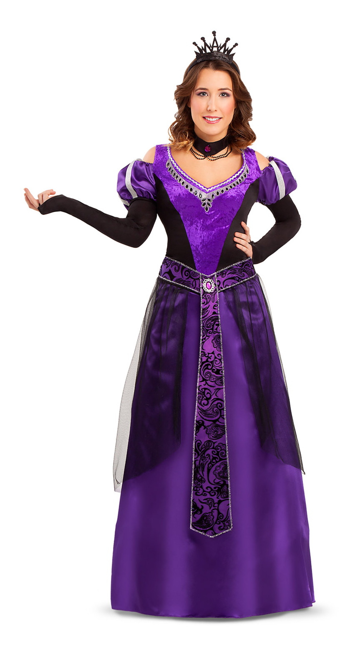 Deluxe Medieval Queen Costume - Adult Size XXL