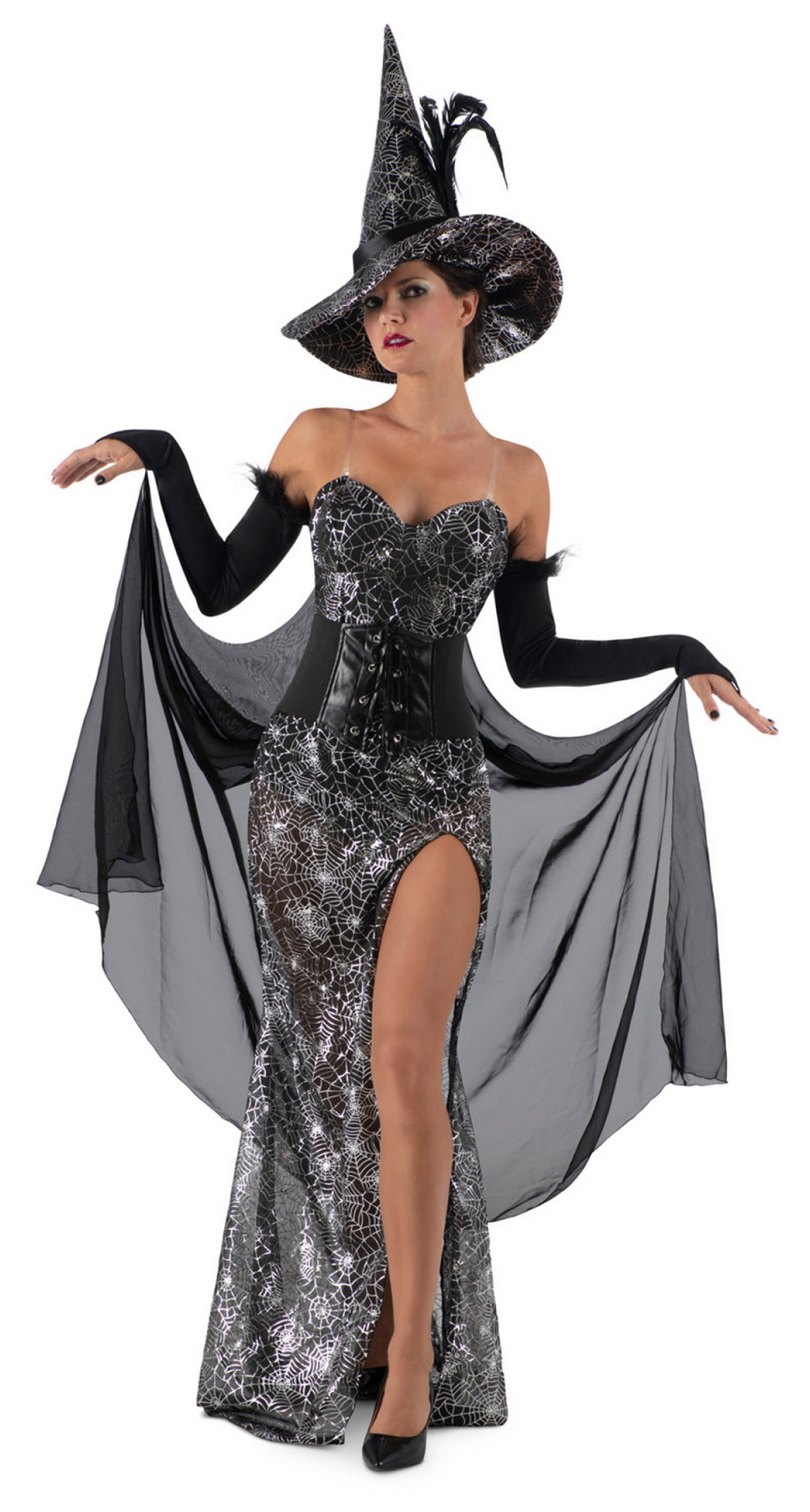 Deluxe Sexy Raven Witch - Adult Size Large