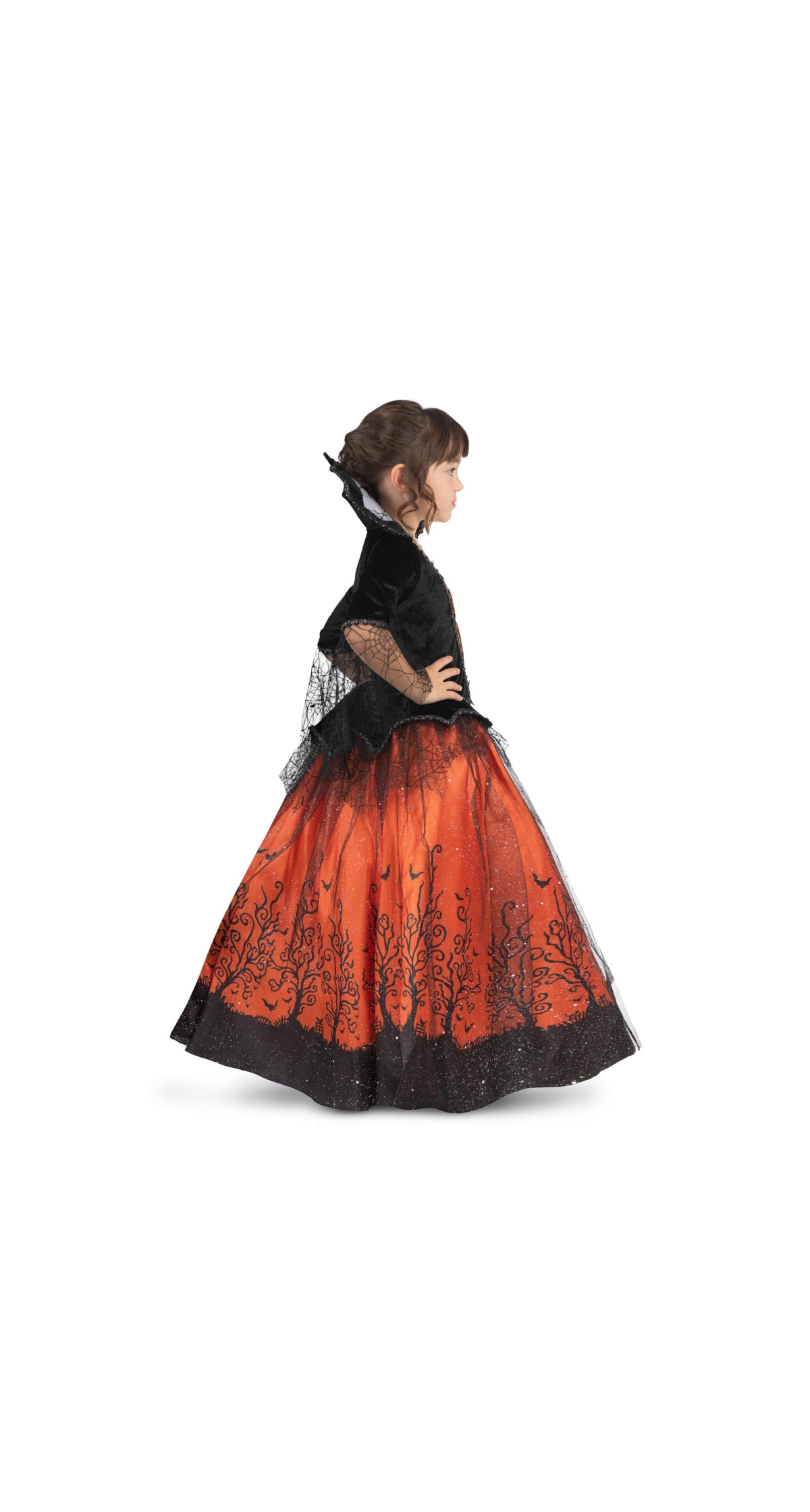 Halloween Queen Girl Costume - Age 3 to 4 Years - Image 3