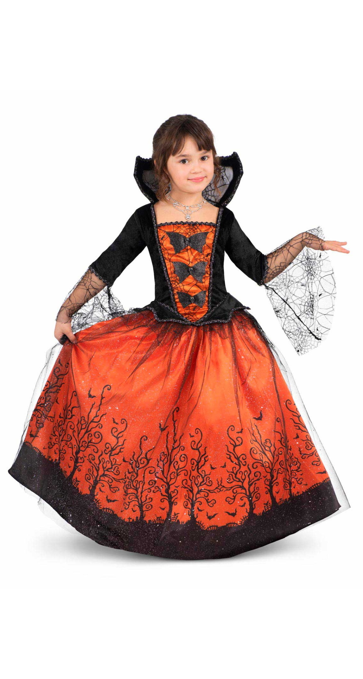 Halloween Queen Girl Costume - Age 3 to 4 Years