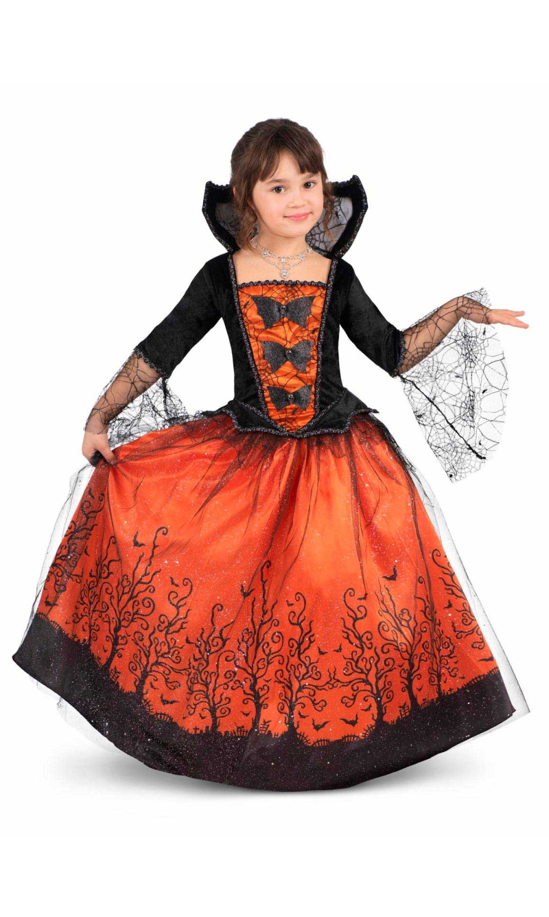 Halloween Queen Girl Costume - Age 10 to 12 Years