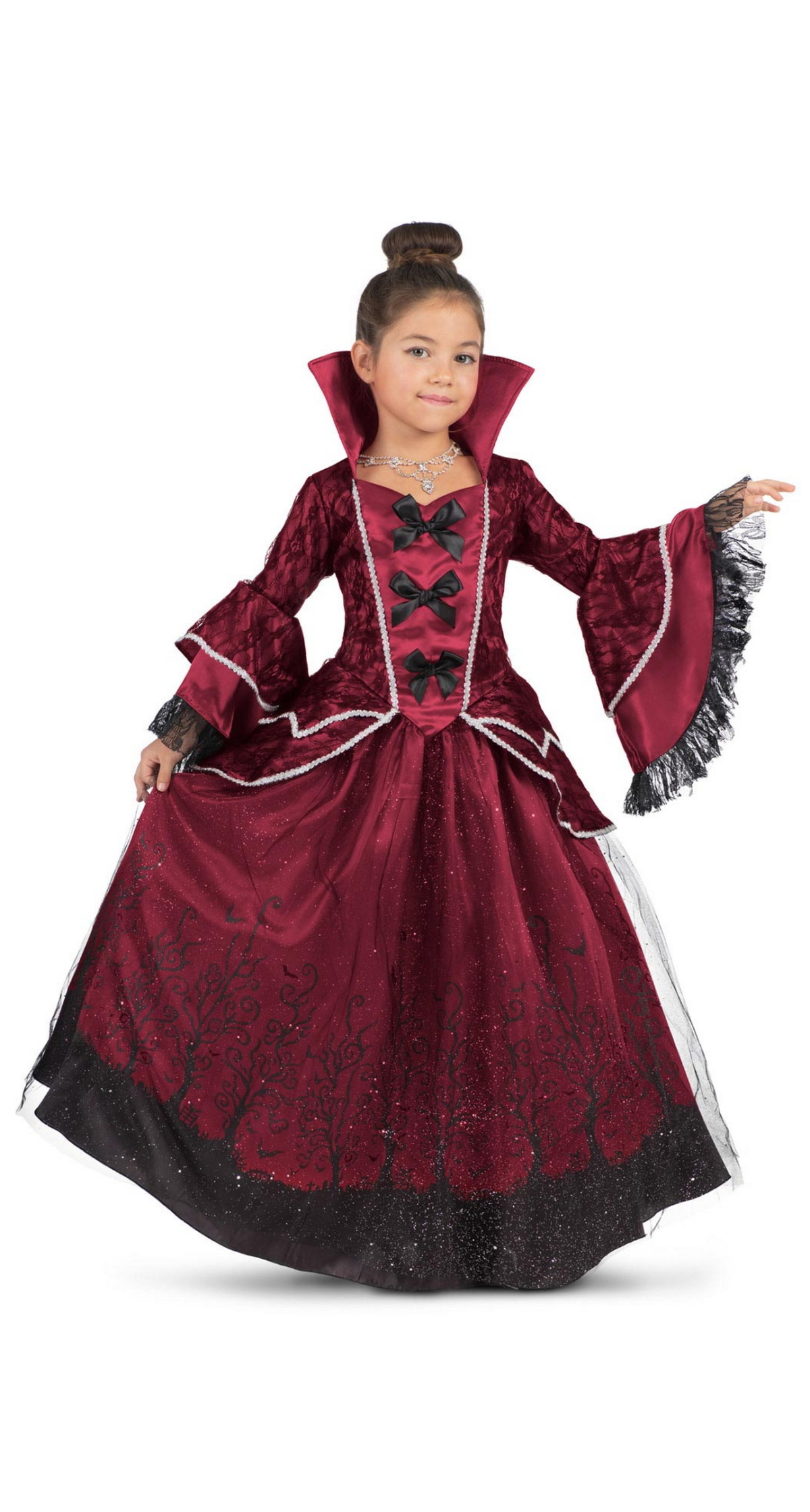Deluxe Vampire Queen Costume - Age 5 to 6 Years