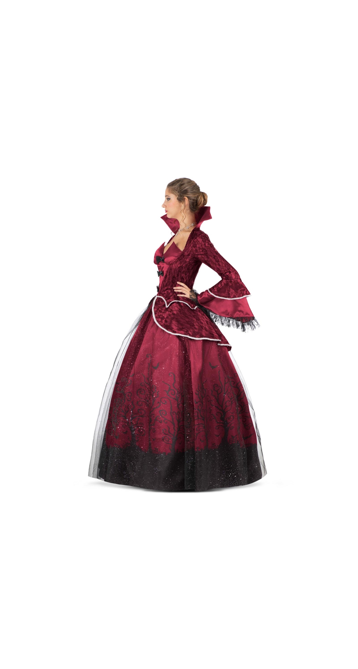 Deluxe Vampire Queen Costume - Adult Size Small - Image 2