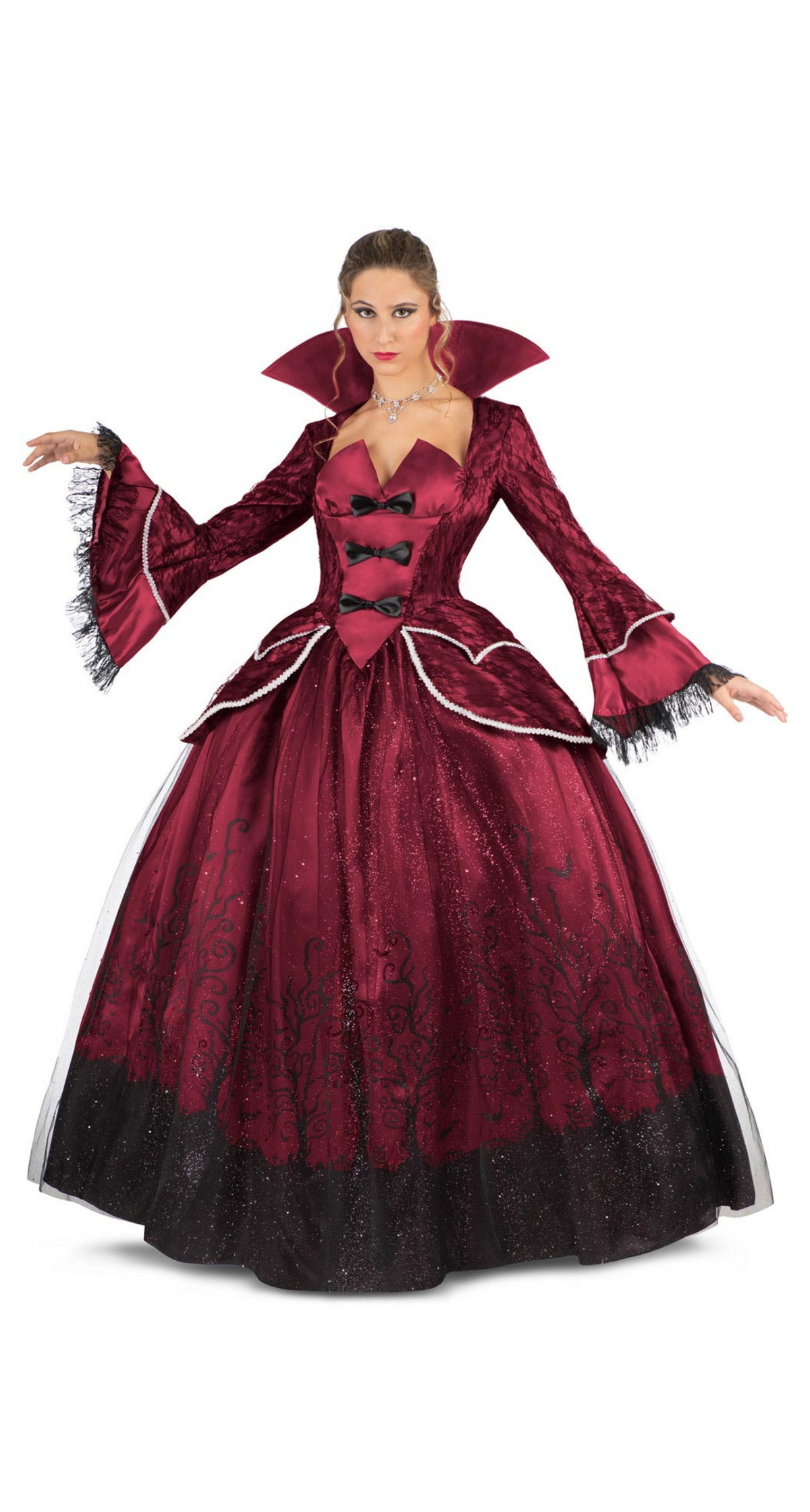 Deluxe Vampire Queen Costume - Adult Size Small