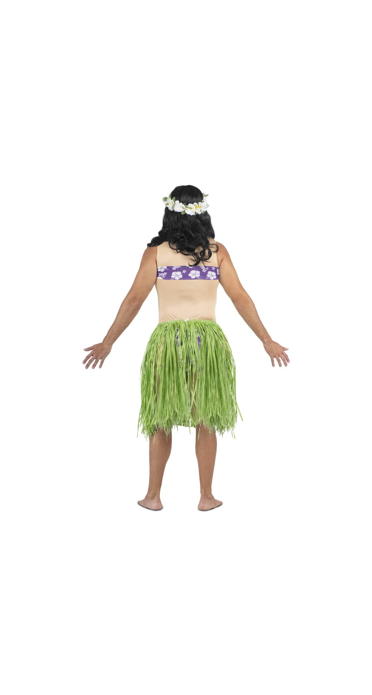 Funny Aloha Man Costume - Adult One Size - Image 3
