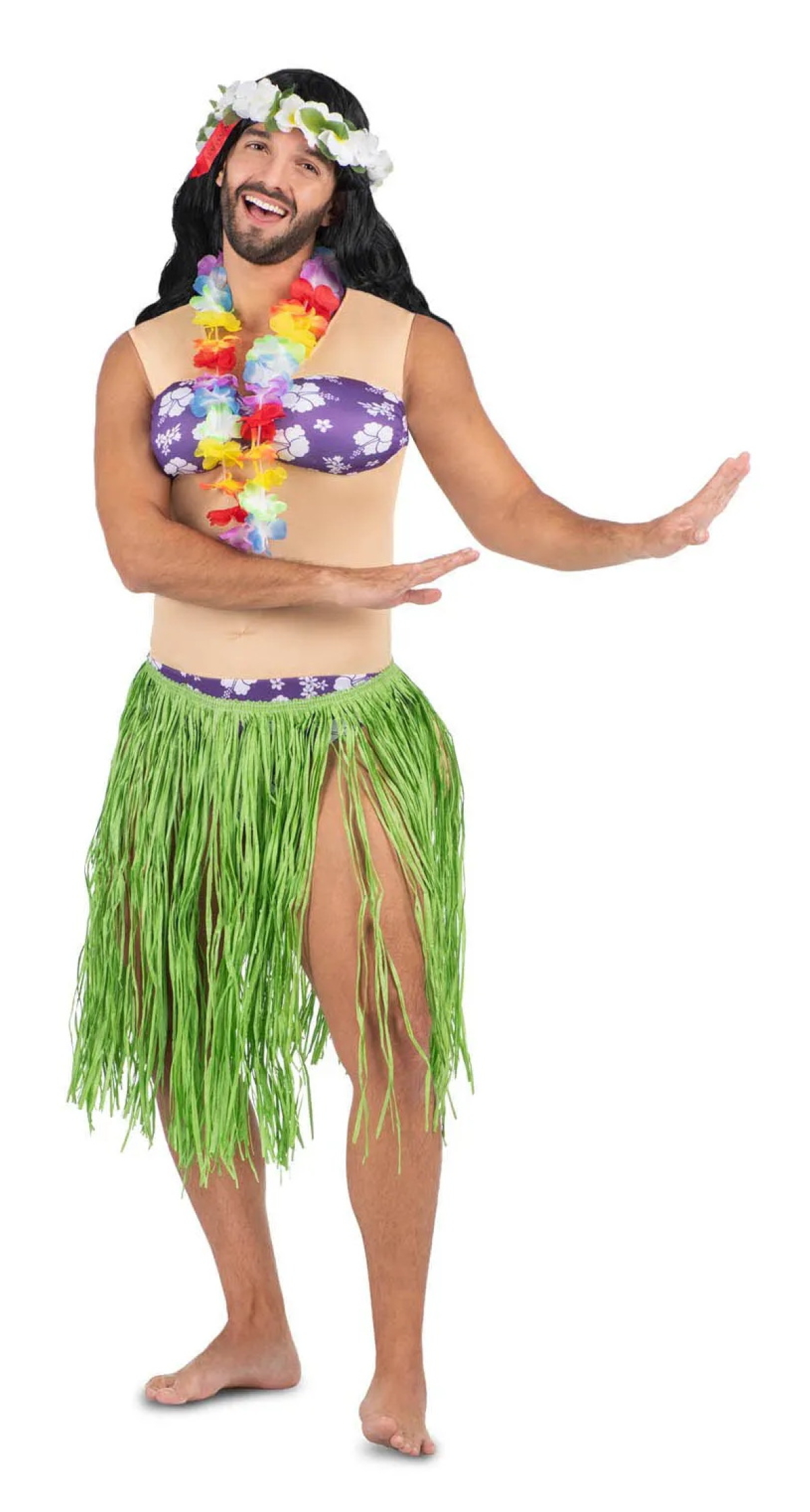 Funny Aloha Man Costume - Adult One Size