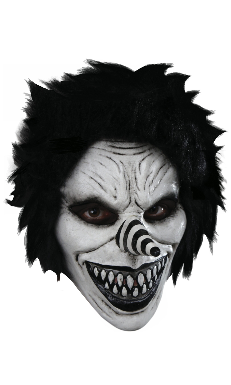 Licensed Laughing Jack Jr. (Ghoulish) Latex Mask - Child One Size