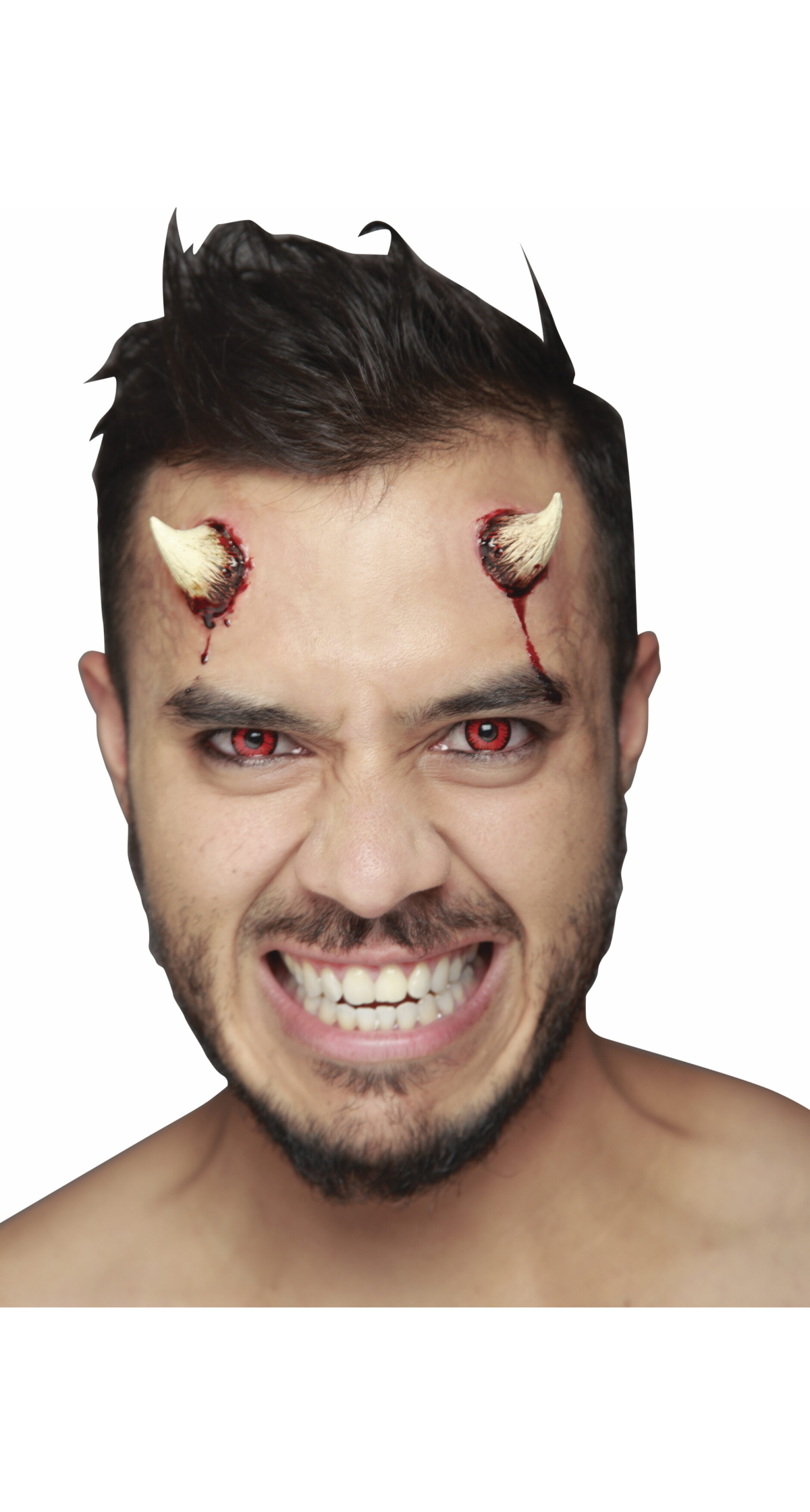 Evilness Latex Devil Horns (Ghoulish)