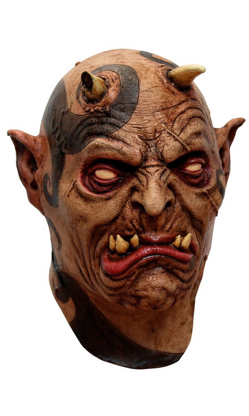 Devil's Ink Latex Mask (Ghoulish) - Adult One Size
