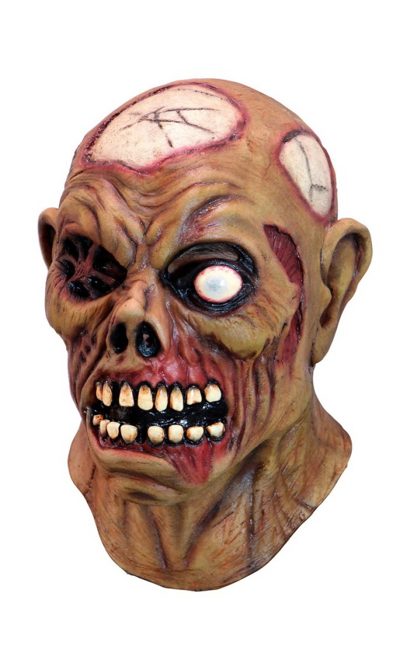 Blind Zombie Latex Mask (Ghoulish) - Adult One Size