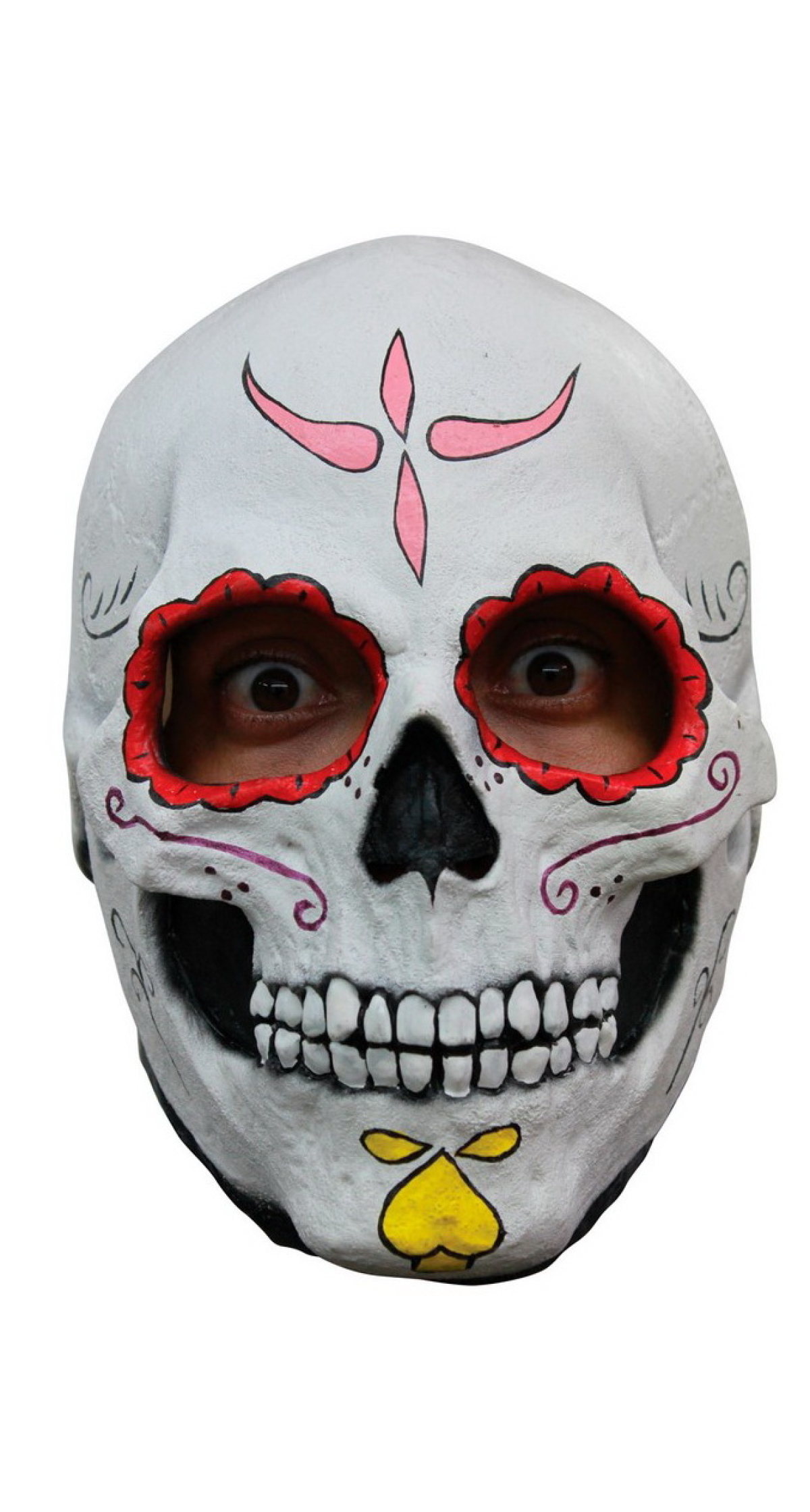 Catrina Skull Latex Mask (Ghoulish) - Adult One Size