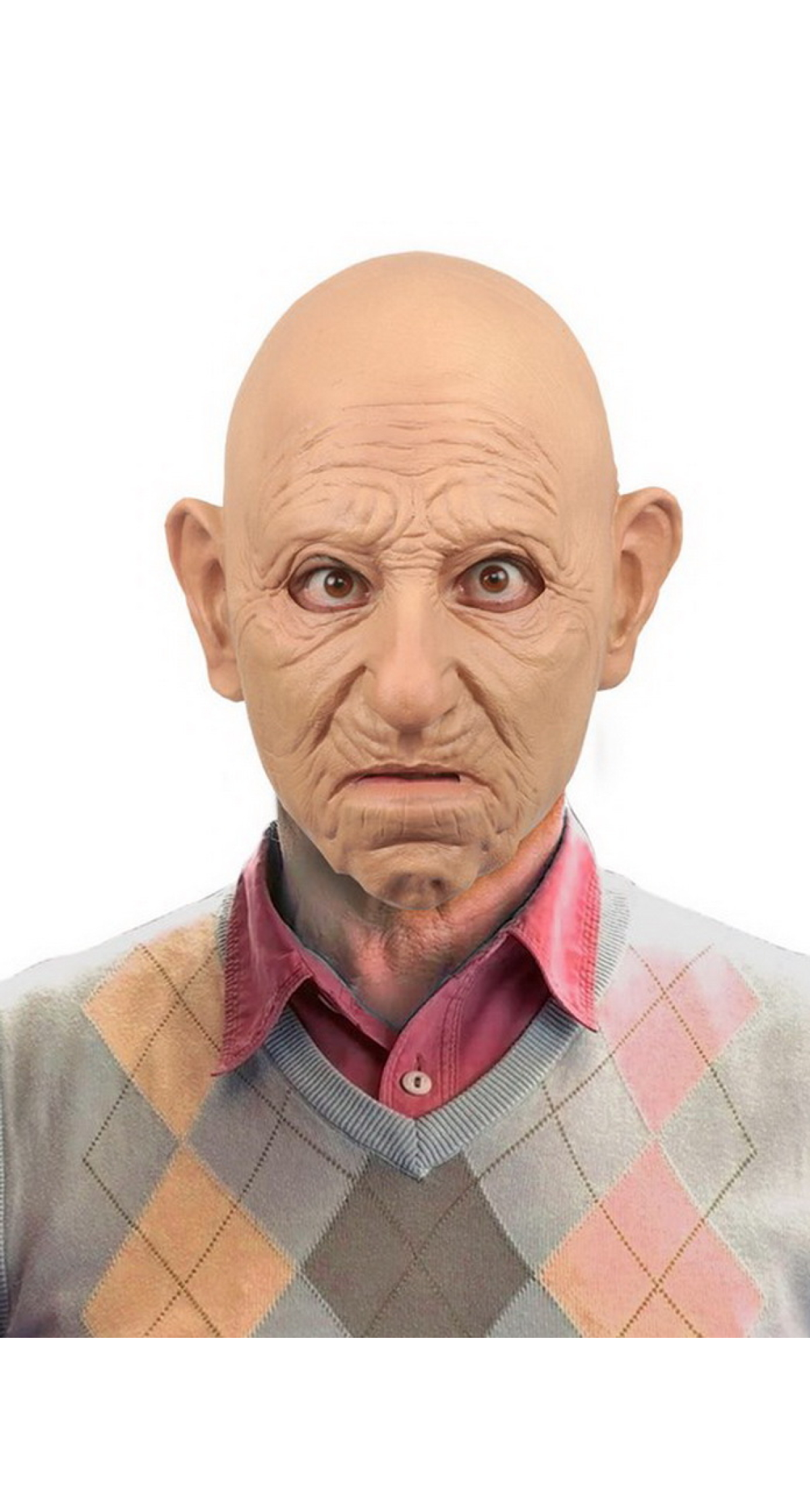 Old Man Latex Mask (Ghoulish) - Adult One Size