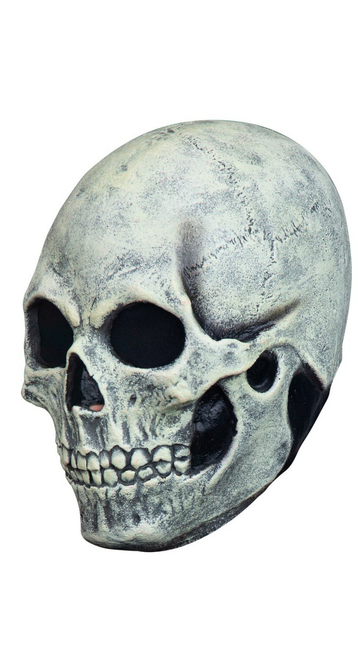 Skull Glow Latex Mask (Ghoulish) - Adult One Size
