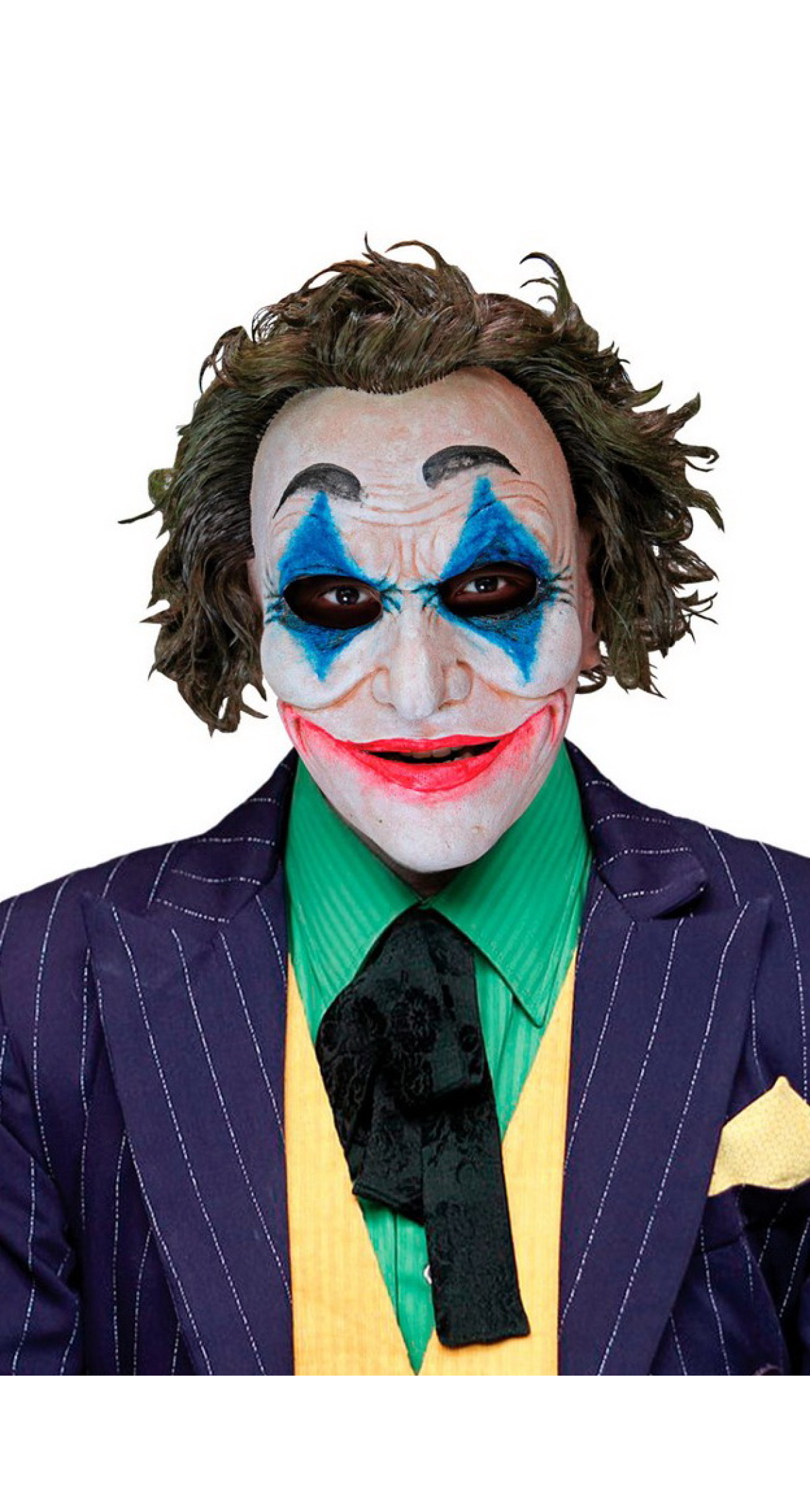 Crazy Jack Clown Joker Latex Mask (Ghoulish) - Adult One Size