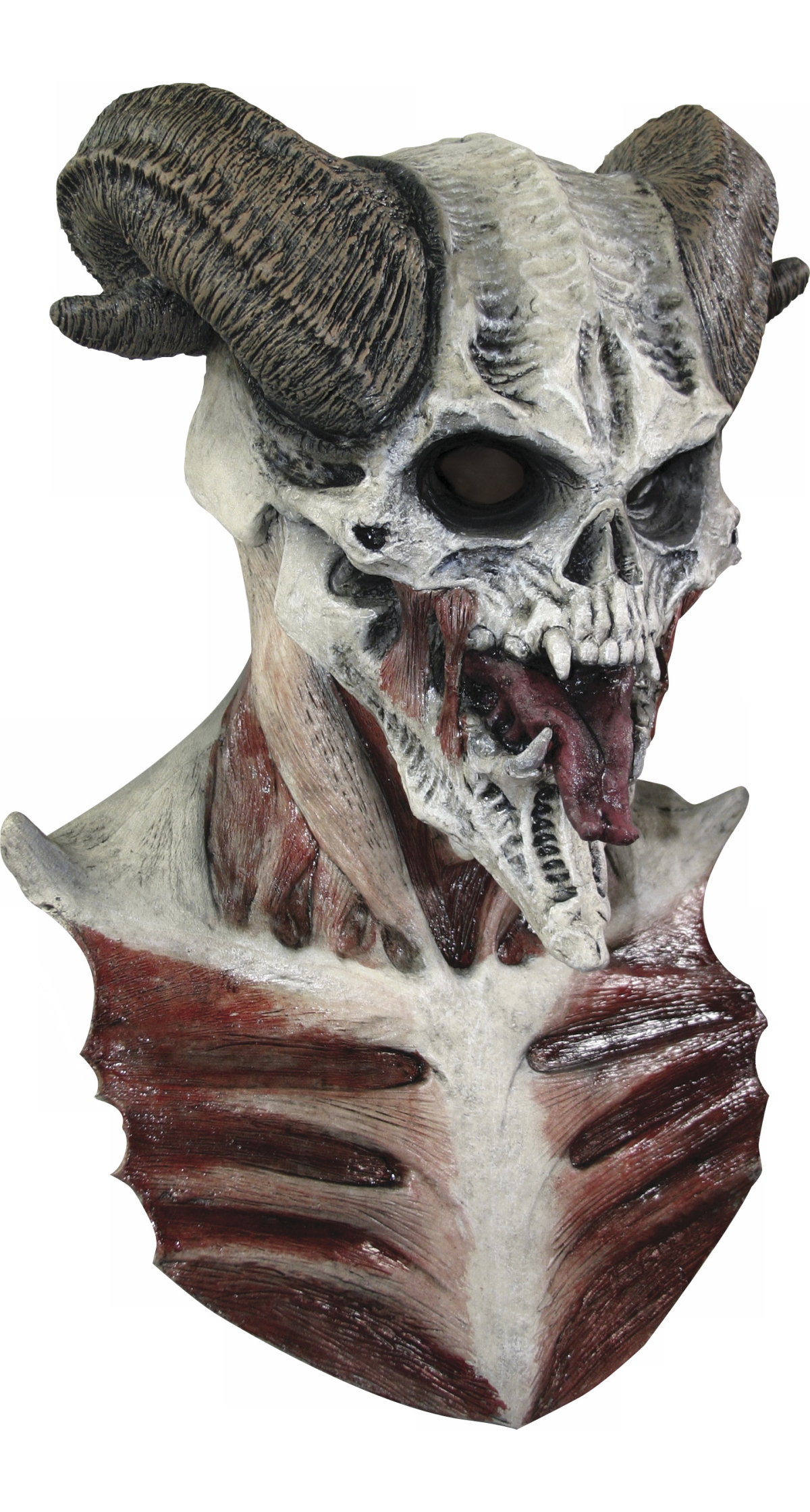 Devil Skull (Ghoulish) Latex Mask - Adult One Size