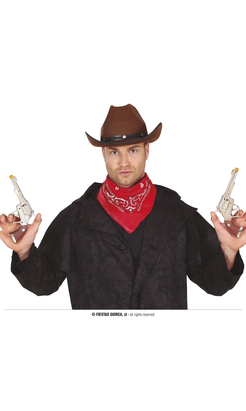 Two Cowboy Guns - 25cm