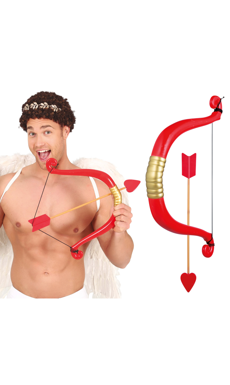 Valentine Cupid Bow With Arrow 58cm 