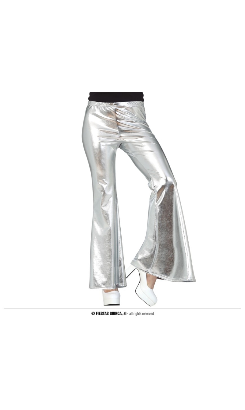 Bell Bottom Silver - Adult Size Small / Medium