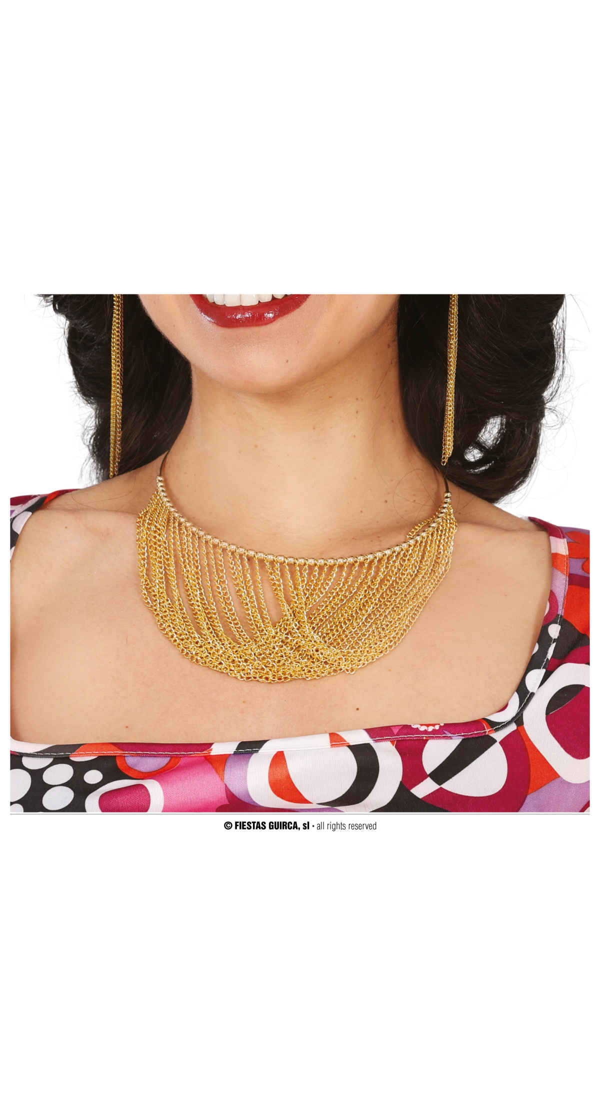 70s Metallic Necklace