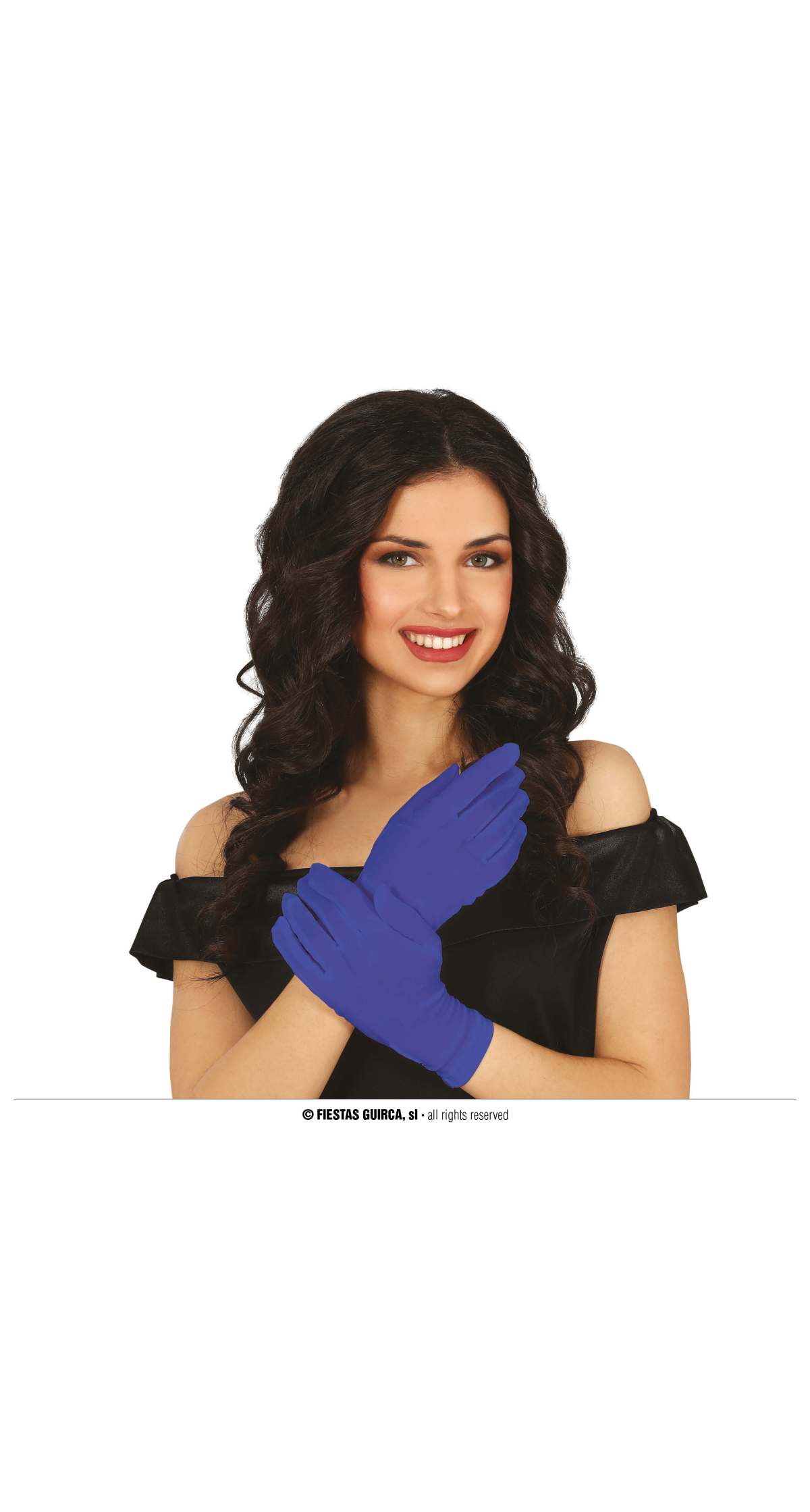 Navy Blue Gloves - 22cm