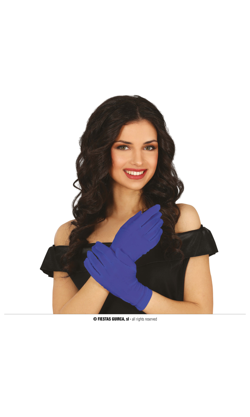 Navy Blue Gloves - 22cm
