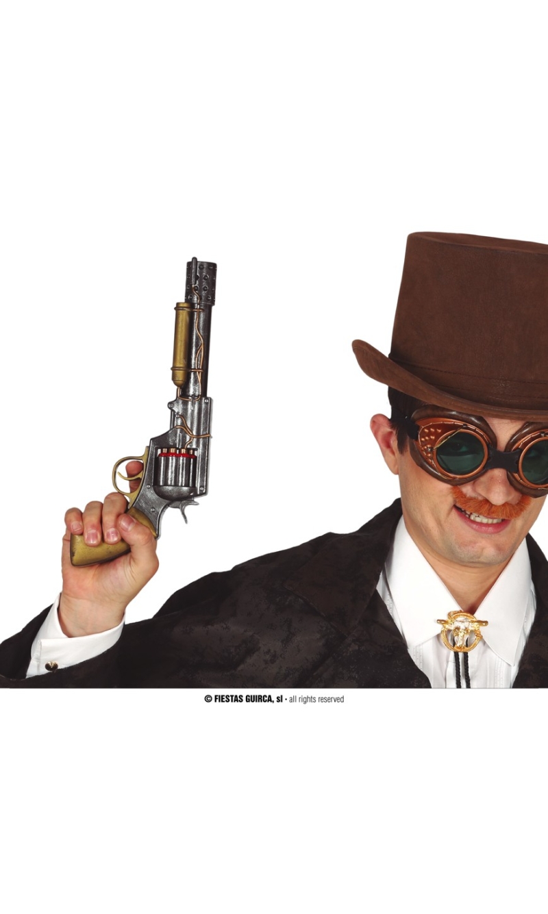 Steampunk Revolver - 30cm