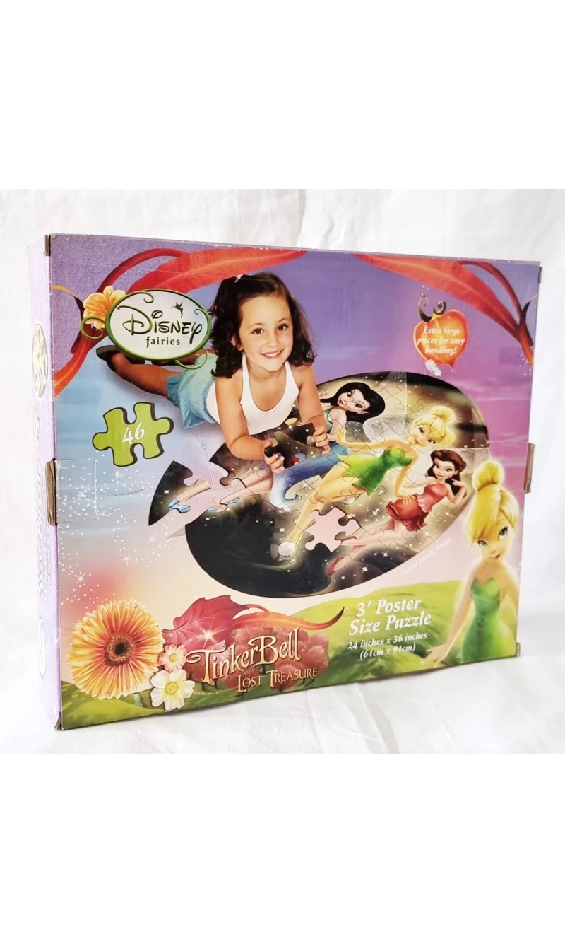 Disney Tinker Bell & Fairies Puzzle 46pcs - 61x91cm