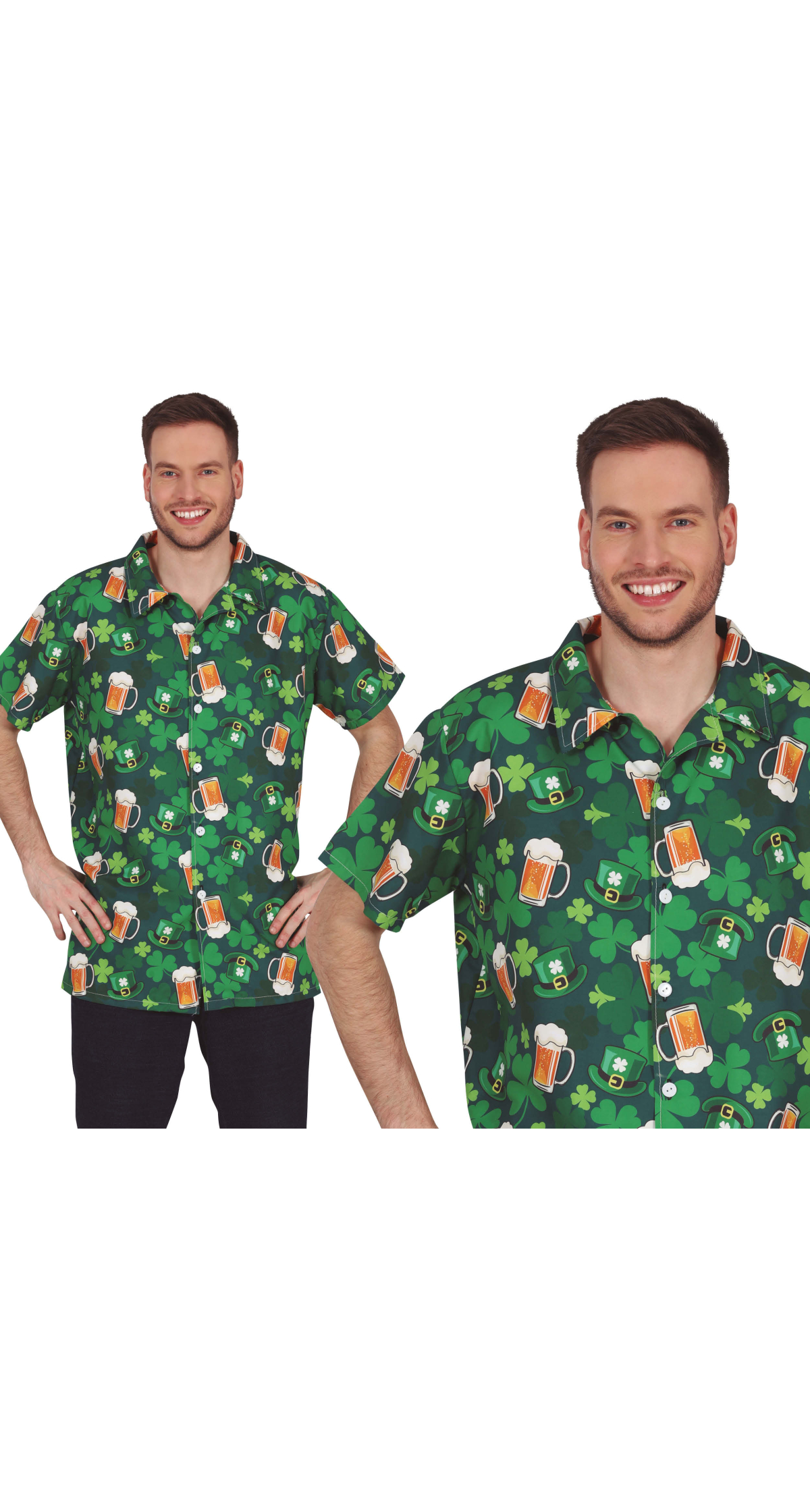 Bachelor Party / St Patrick Beer Shirt - Adult Size Medium (48-50)