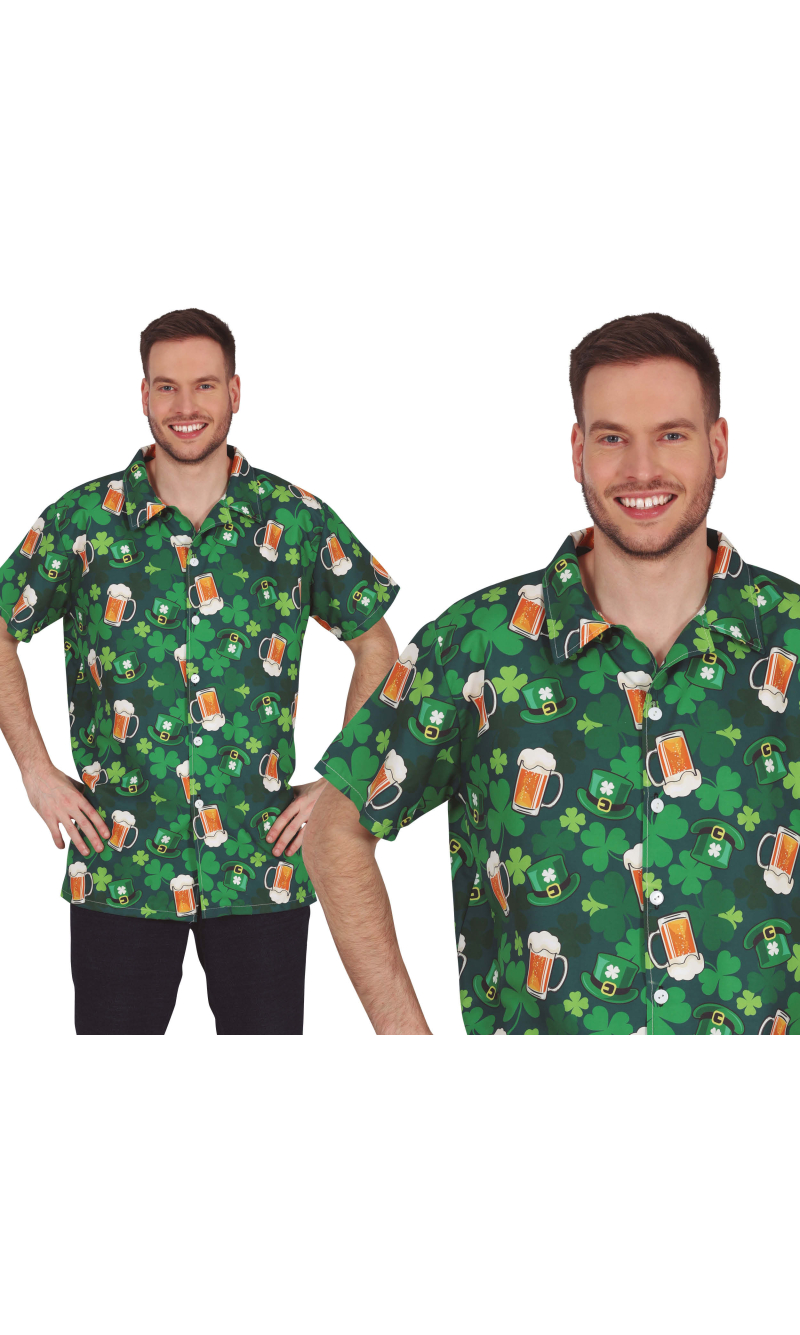 Bachelor Party / St Patrick Beer Shirt - Adult Size Larg (52-54)