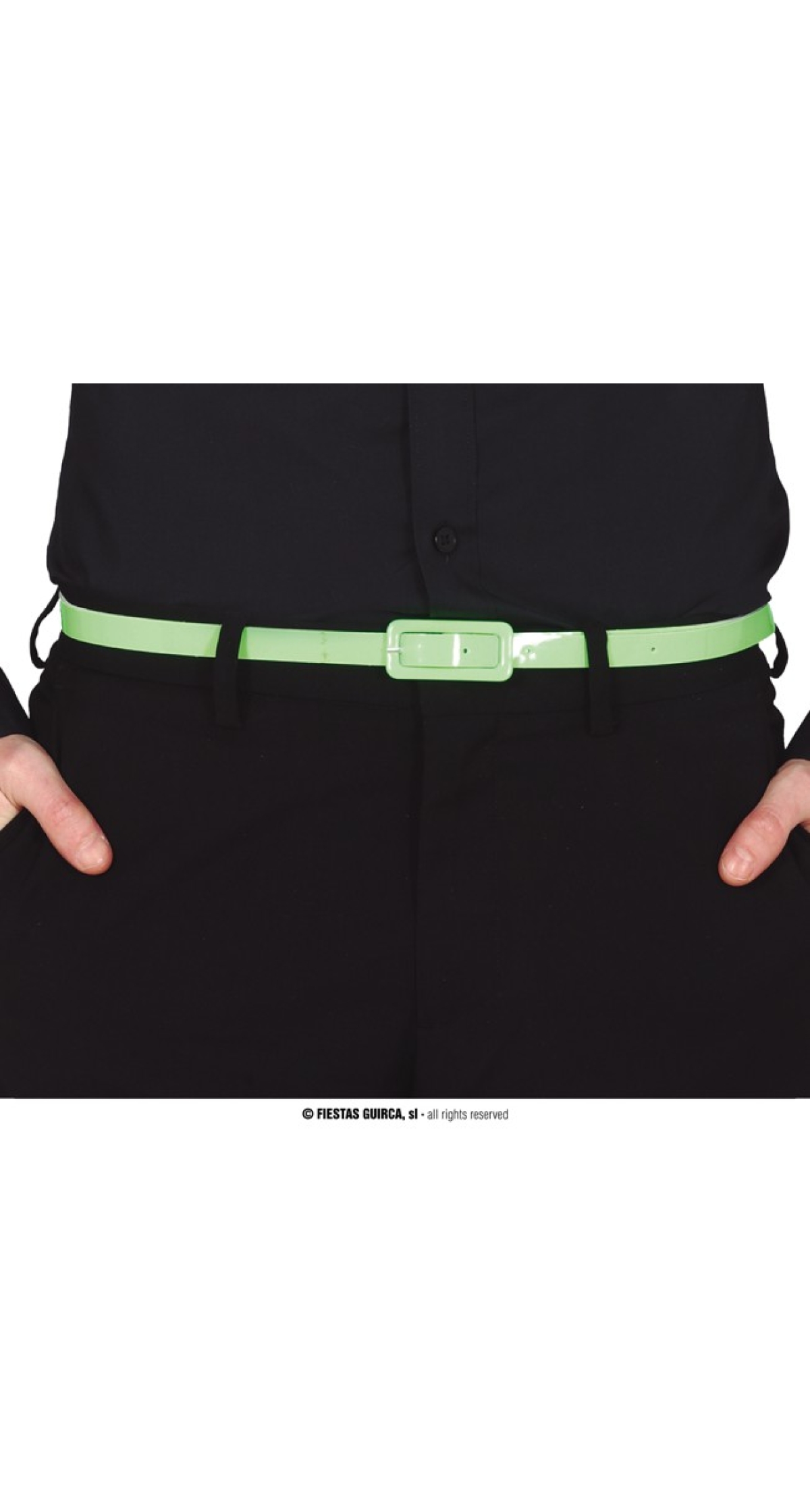 Neon Green Belt - 110cm