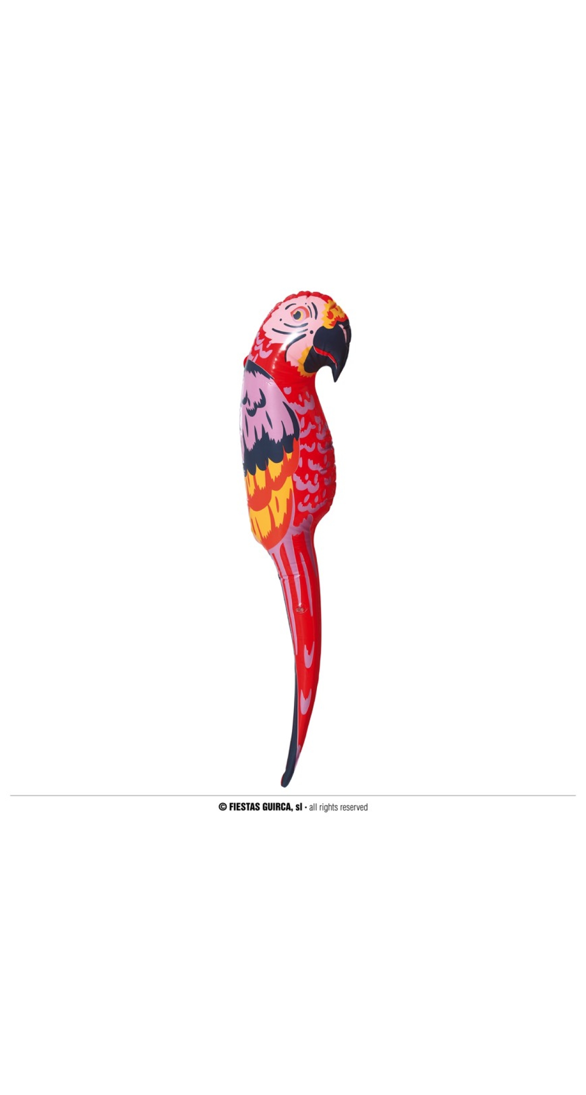 Hawaiian Inflatable Parrot - 105cm