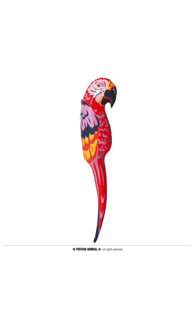 Hawaiian Inflatable Parrot - 105cm