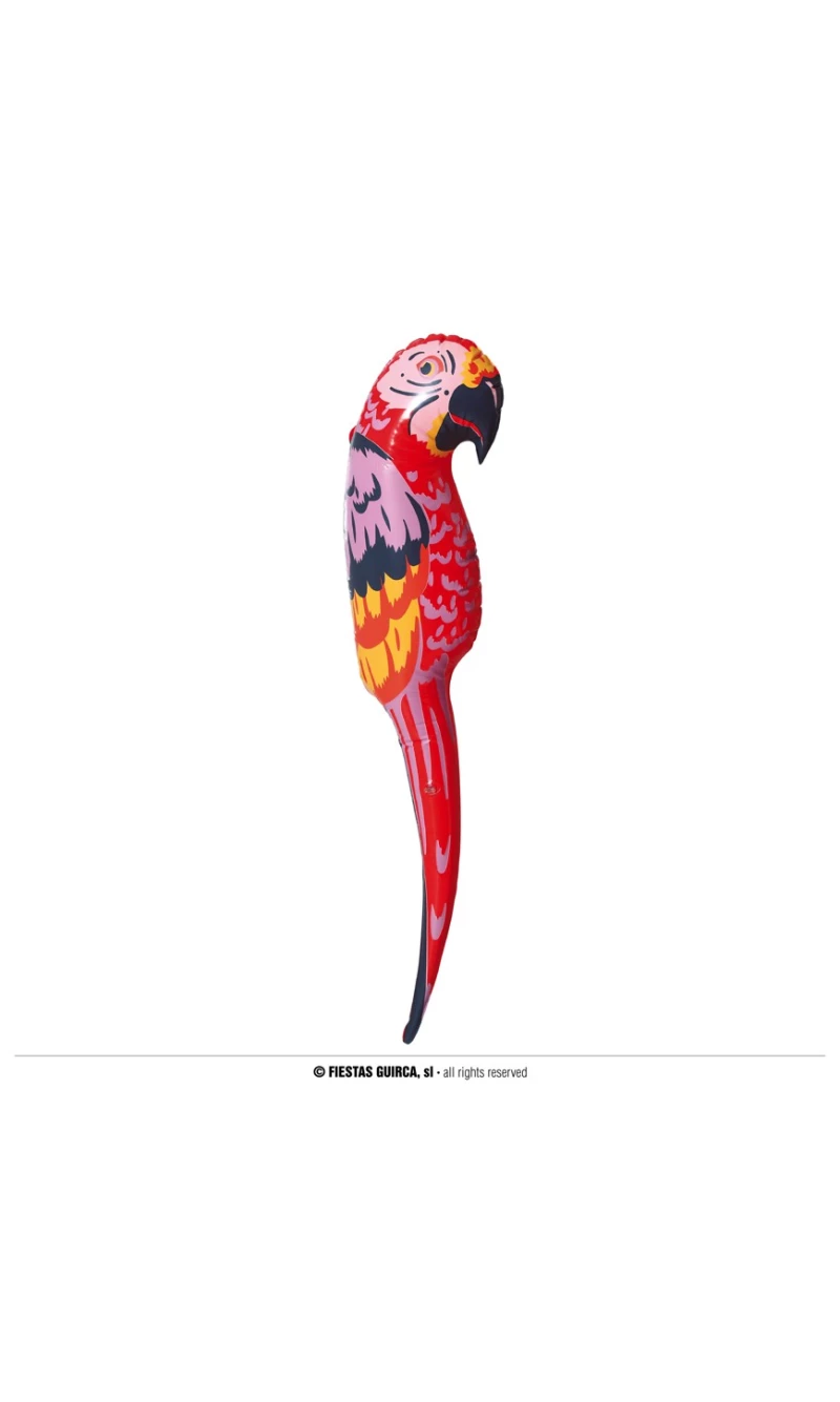 Hawaiian Inflatable Parrot - 105cm