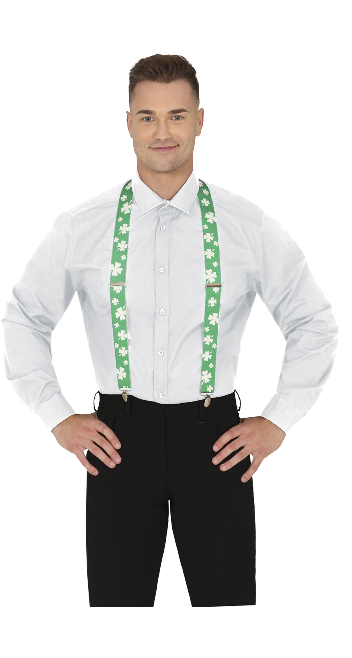 St Patrick Braces Suspenders - Adult One Size