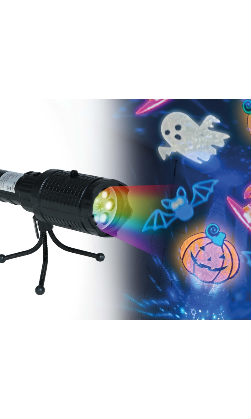 Halloween Led Projector 22cm With Tripod (Batteries / USB)