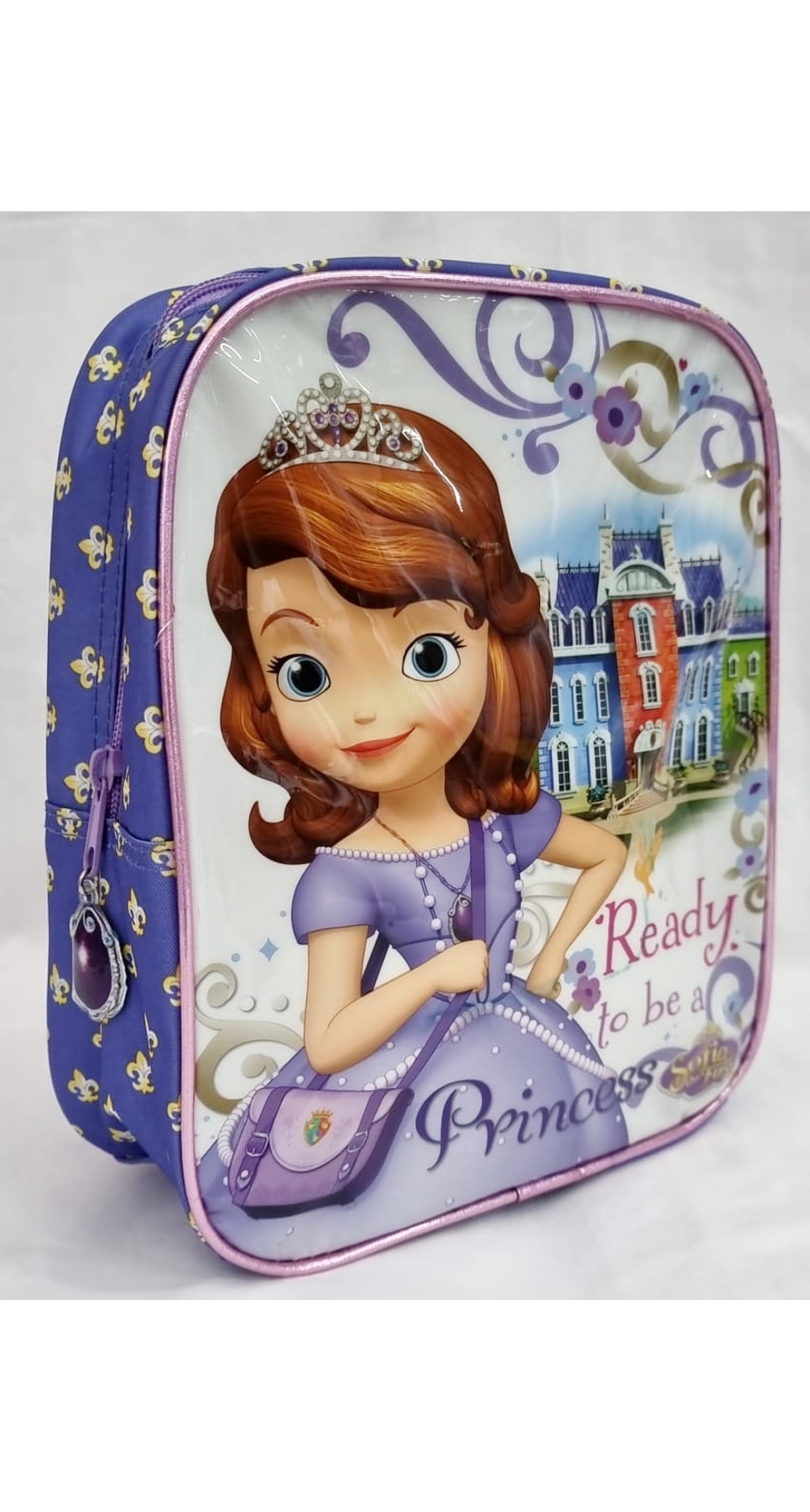 Disney Sofia Ready To Be A Princess Mini School Backpack - 27x23cm - Image 2