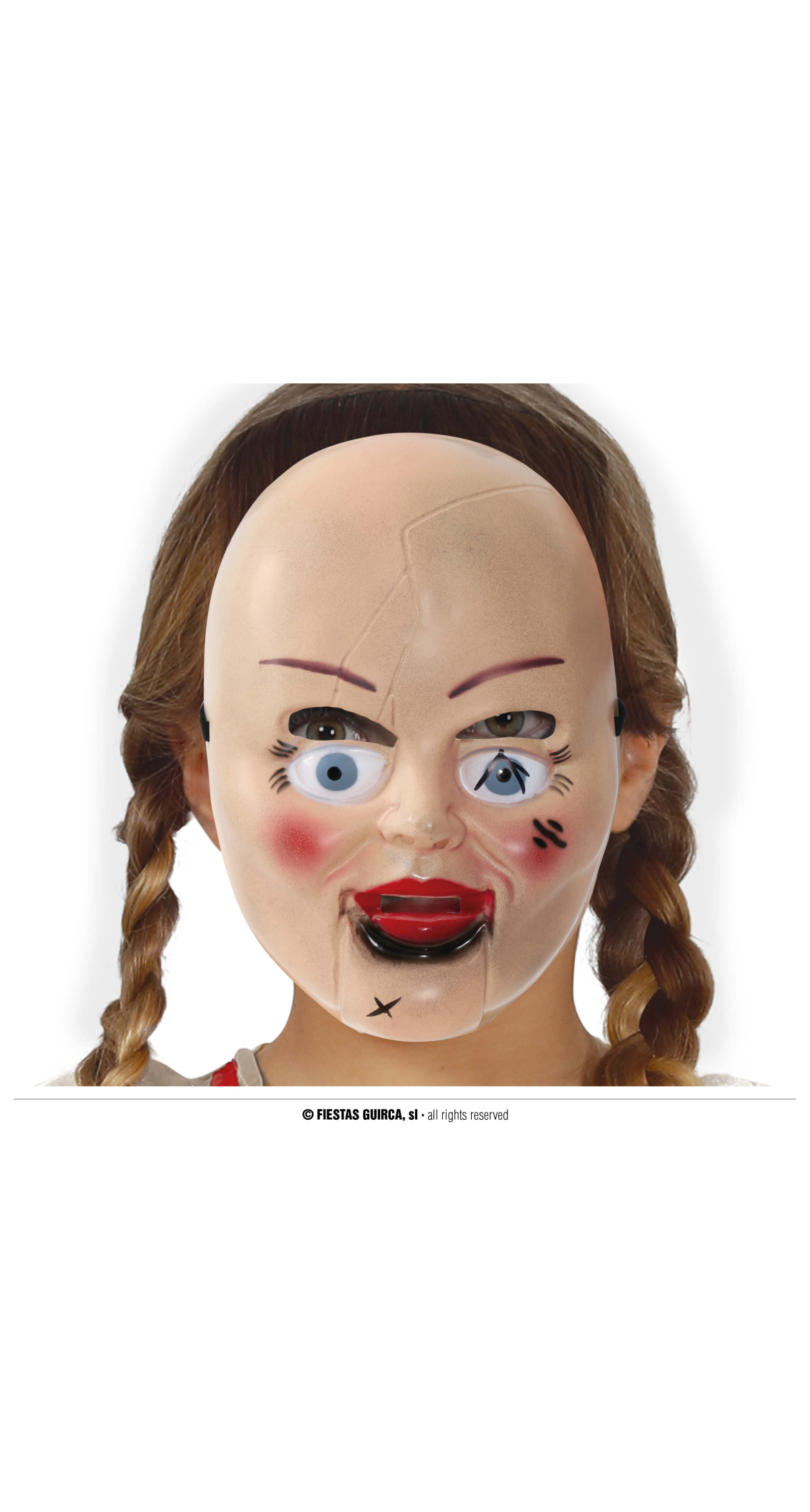 Terror Rag Doll Mask - Child One Size