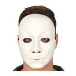 White Man Mask (PVC) - Adult One Size