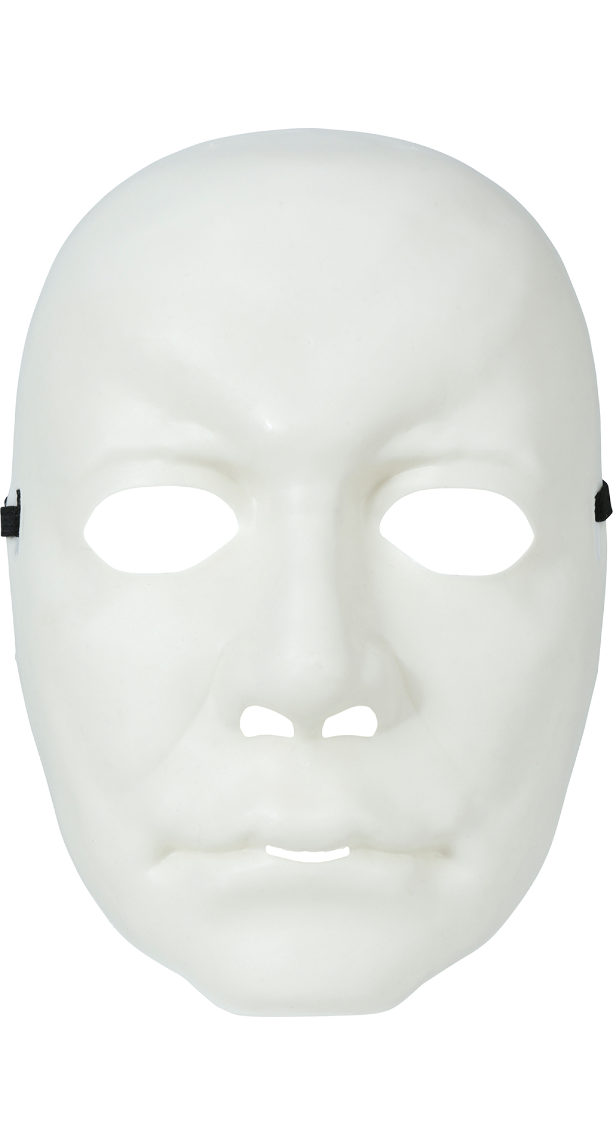 White Man Mask (PVC) - Adult One Size - Image 4