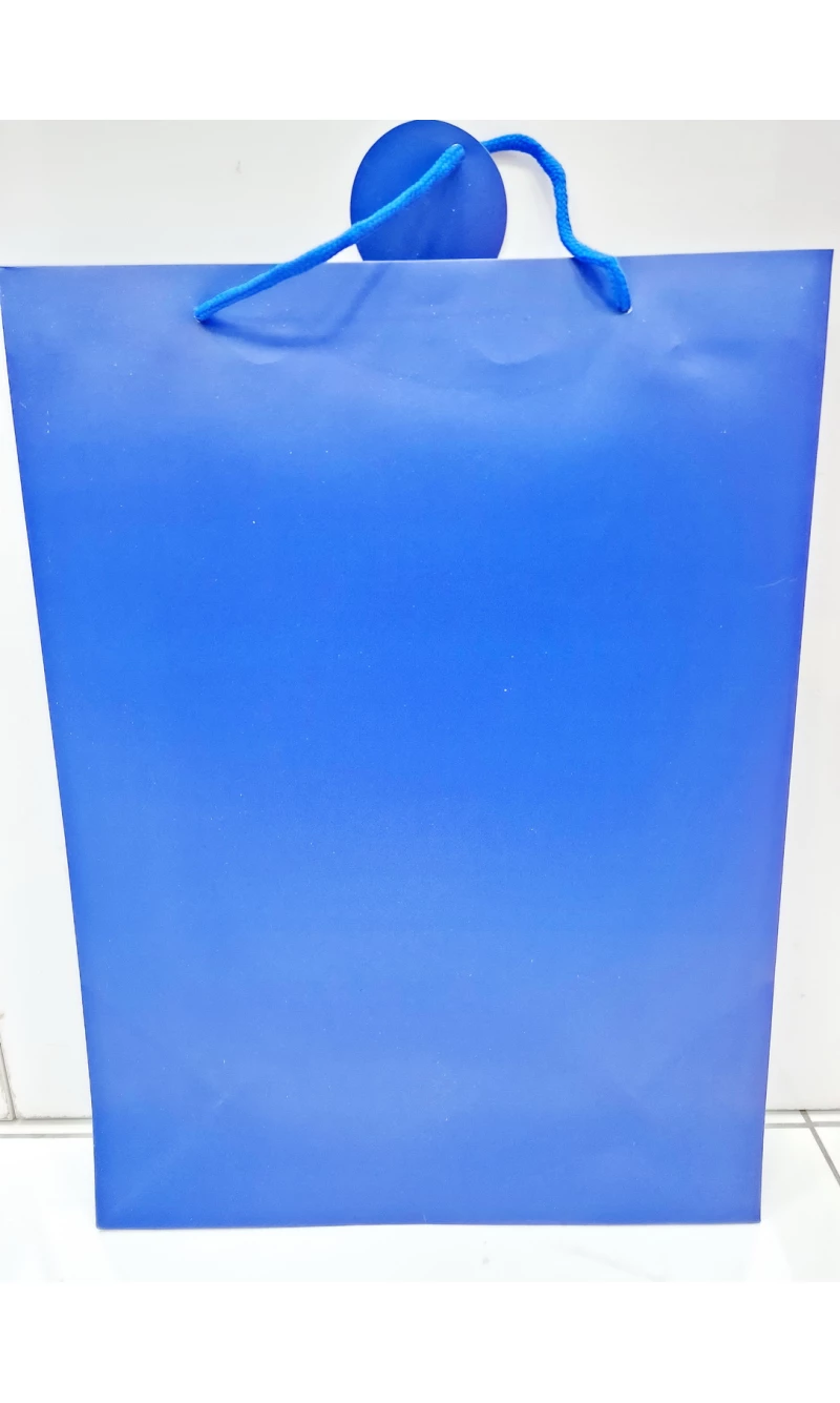 Royal Blue Gift Bag X-Large - 42x31x12cm