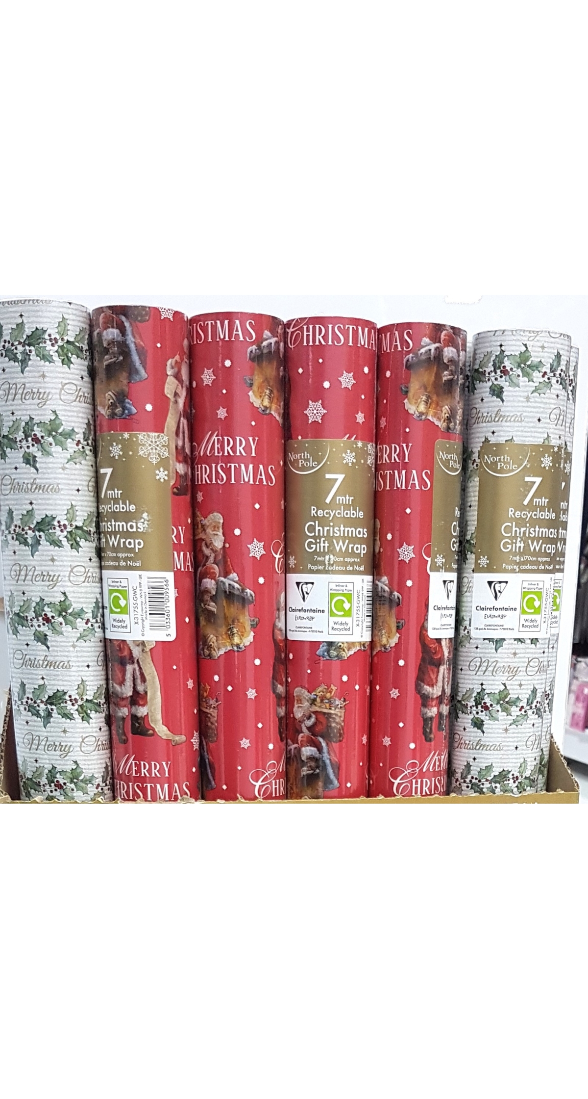 Christmas Wrapping Rolls - 7M